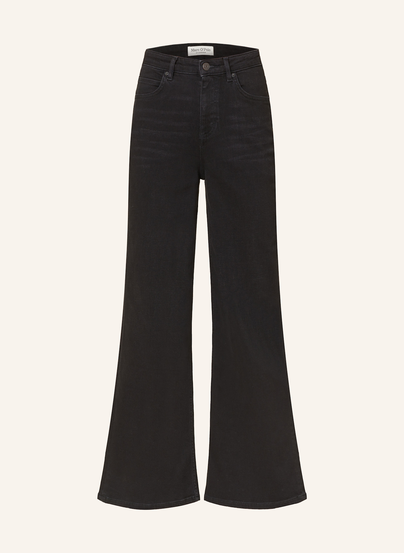 Marc O'Polo Flared-Jeans LANIA: 003 Comfort black wash