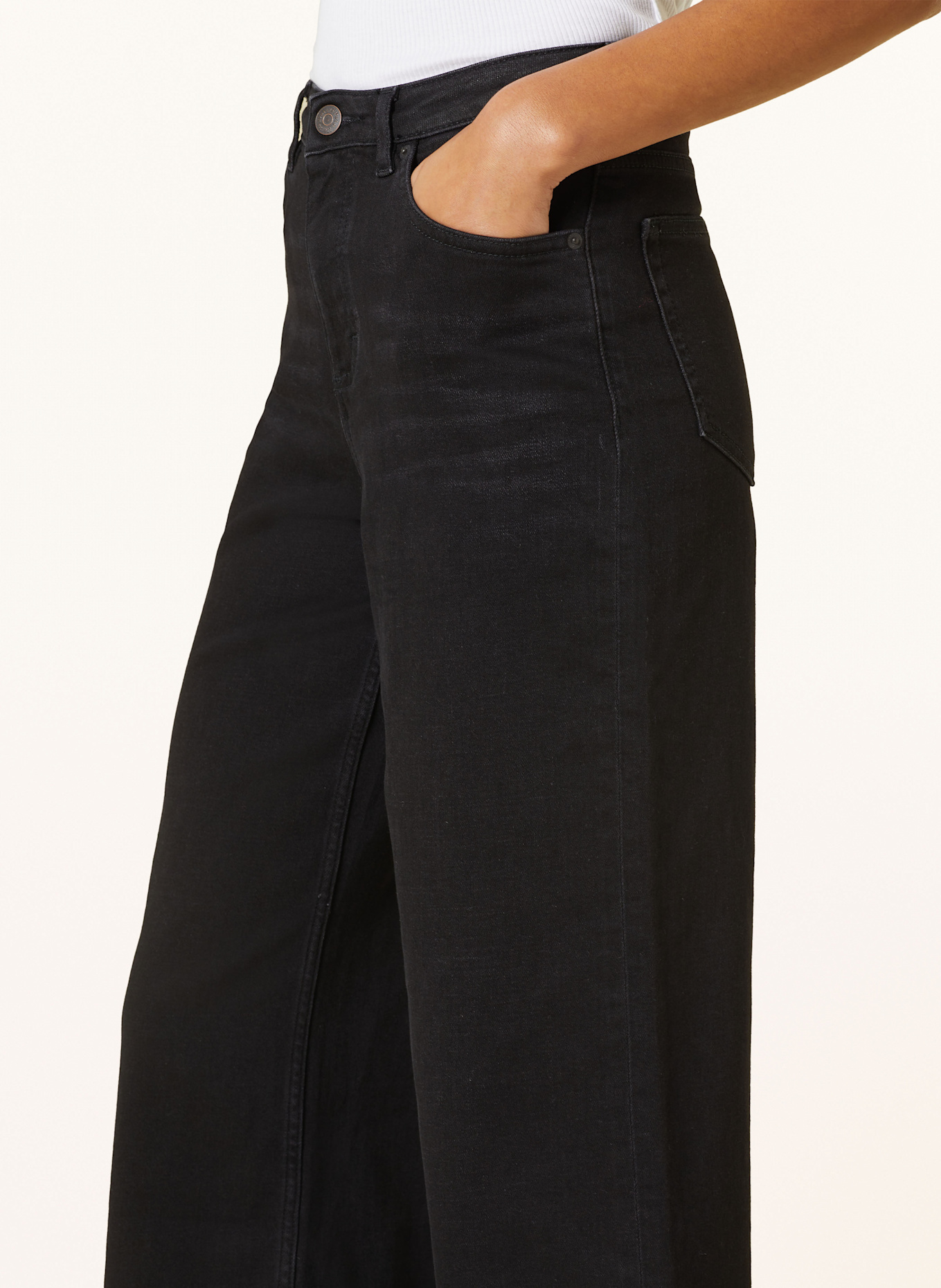 Marc O'Polo Flared-Jeans LANIA: 003 Comfort black wash