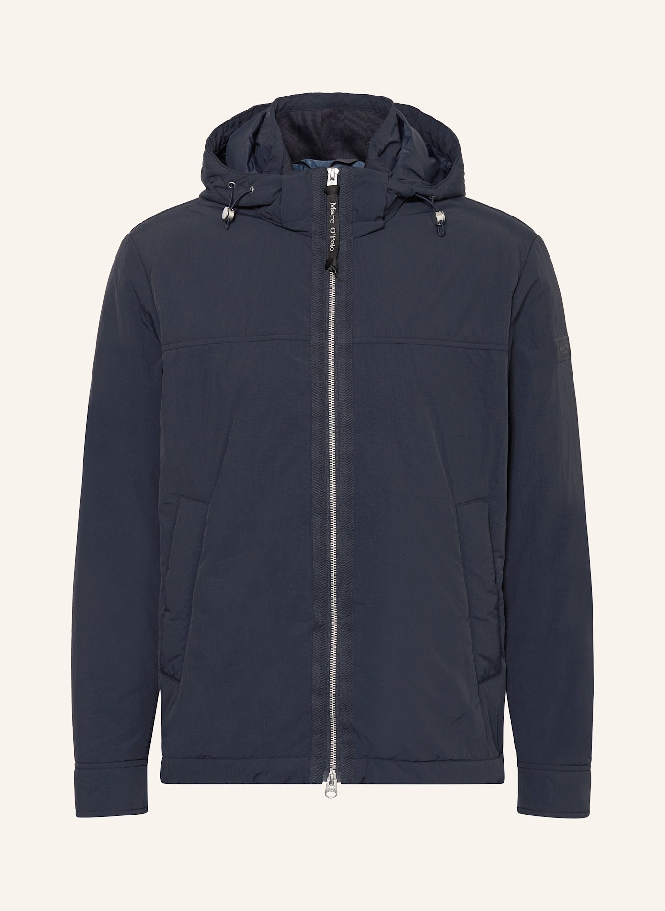 Marc O'Polo Jacke mit abnehmbarer Kapuze: DUNKELBLAU