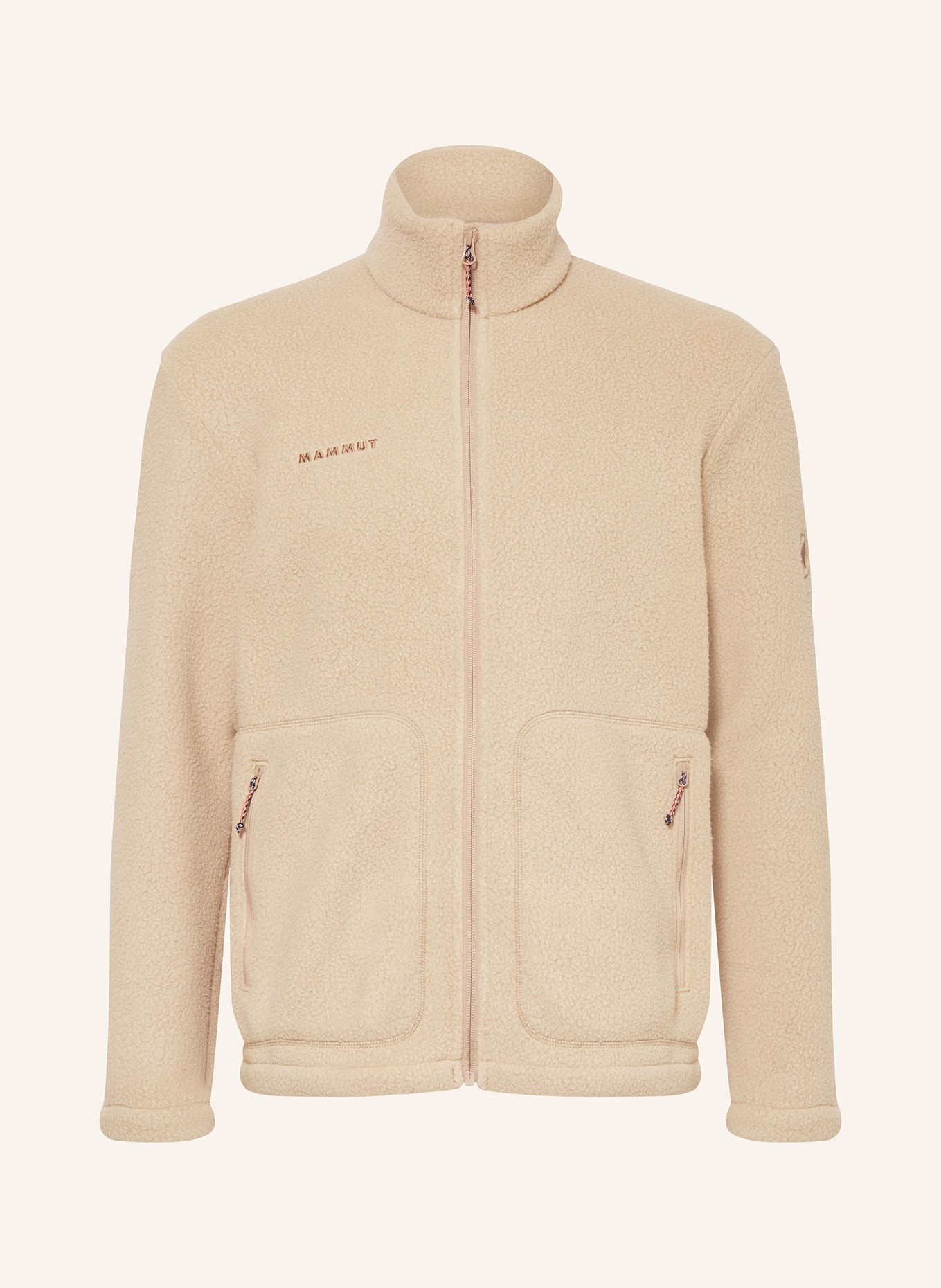 MAMMUT FALERA fleece jacket: LIGHT BROWN