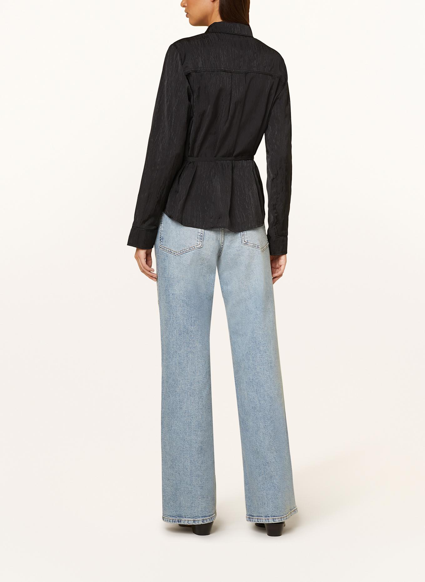 ROUGE VILA Hemdbluse: SCHWARZ