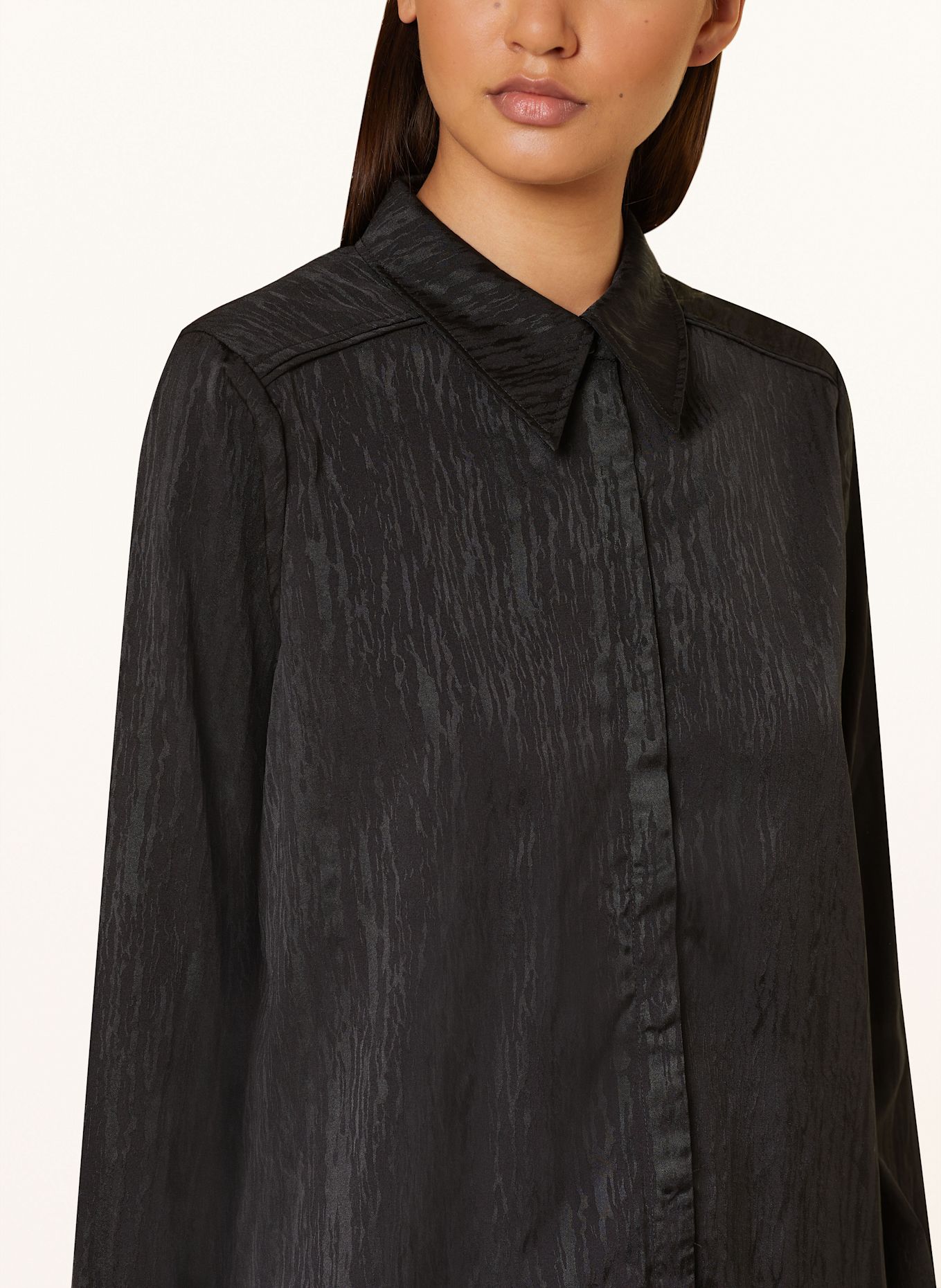 ROUGE VILA Hemdbluse: SCHWARZ