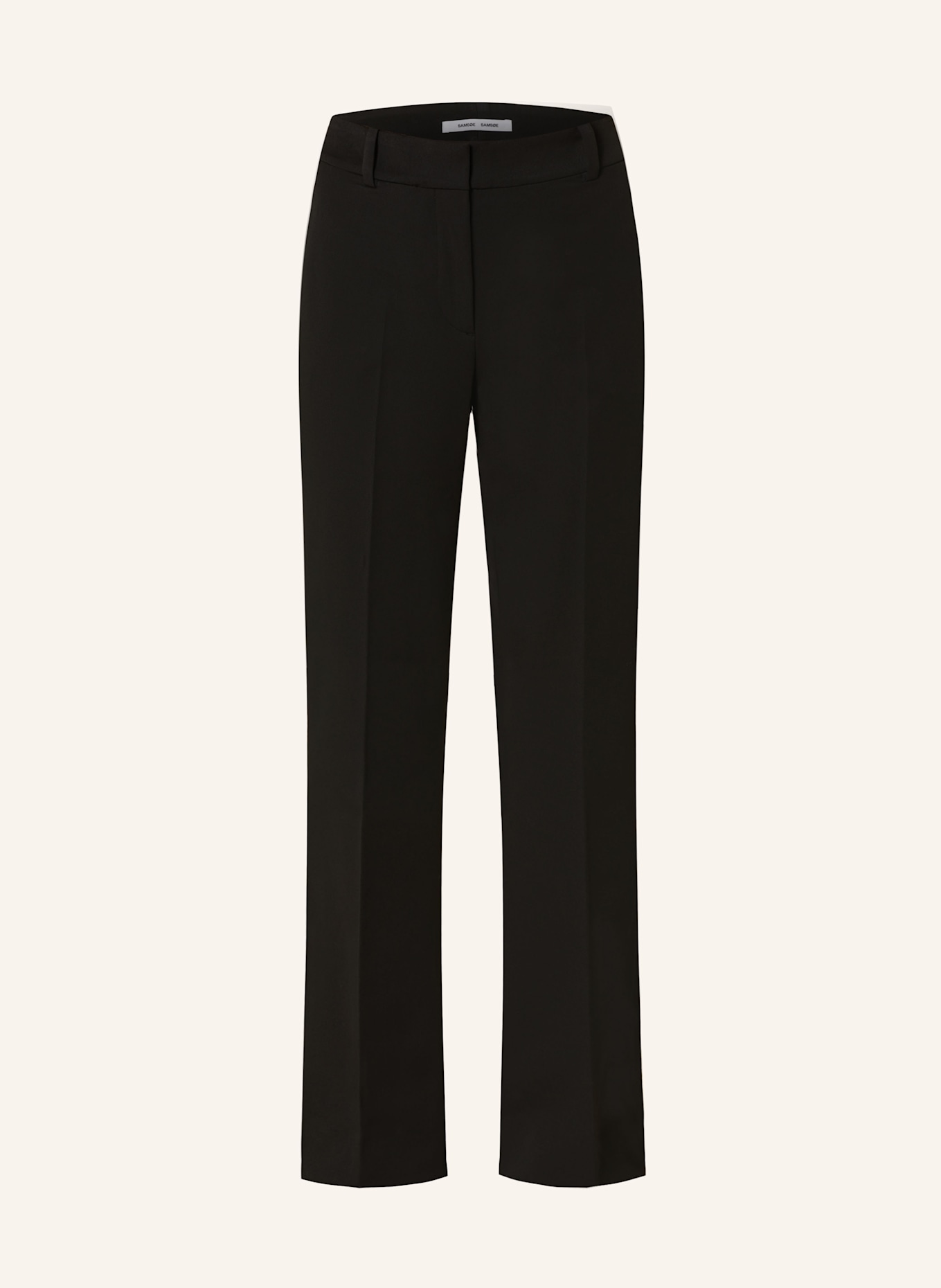 SAMSØE  SAMSØE SALOTA trousers, Color: BLACK (Image 1)