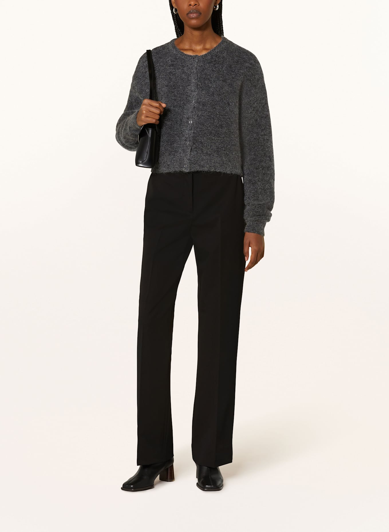 SAMSØE  SAMSØE SALOTA trousers, Color: BLACK (Image 2)