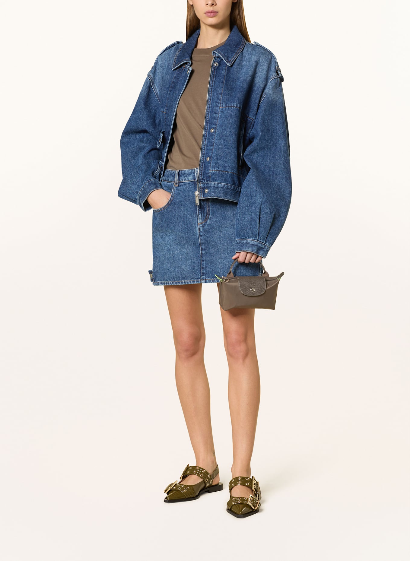 LONGCHAMP Handtasche LE PLIAGE: TAUPE