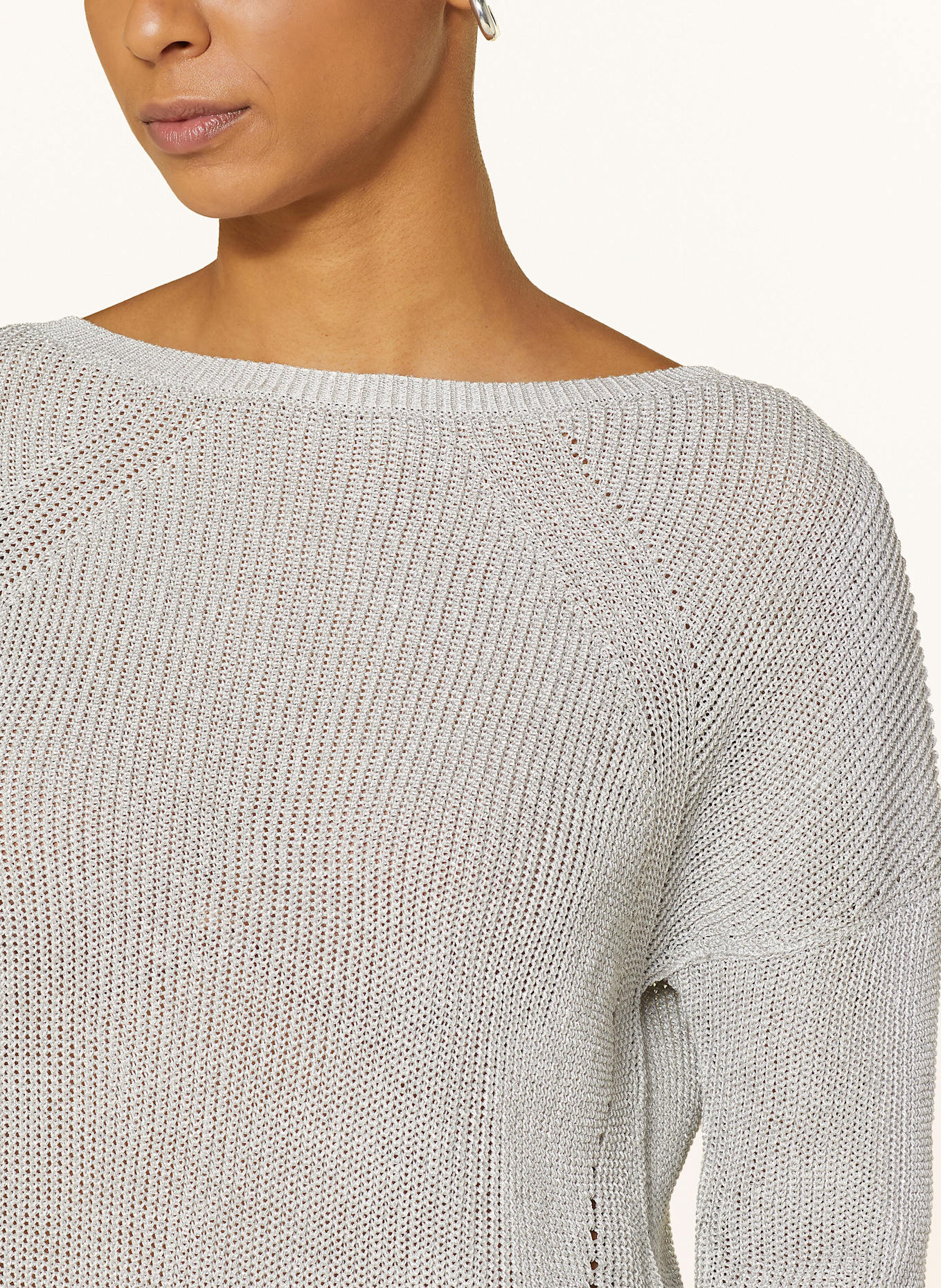 Knitted Jumper Comma Pulli Schwarz Comma Pullover In Schwarz