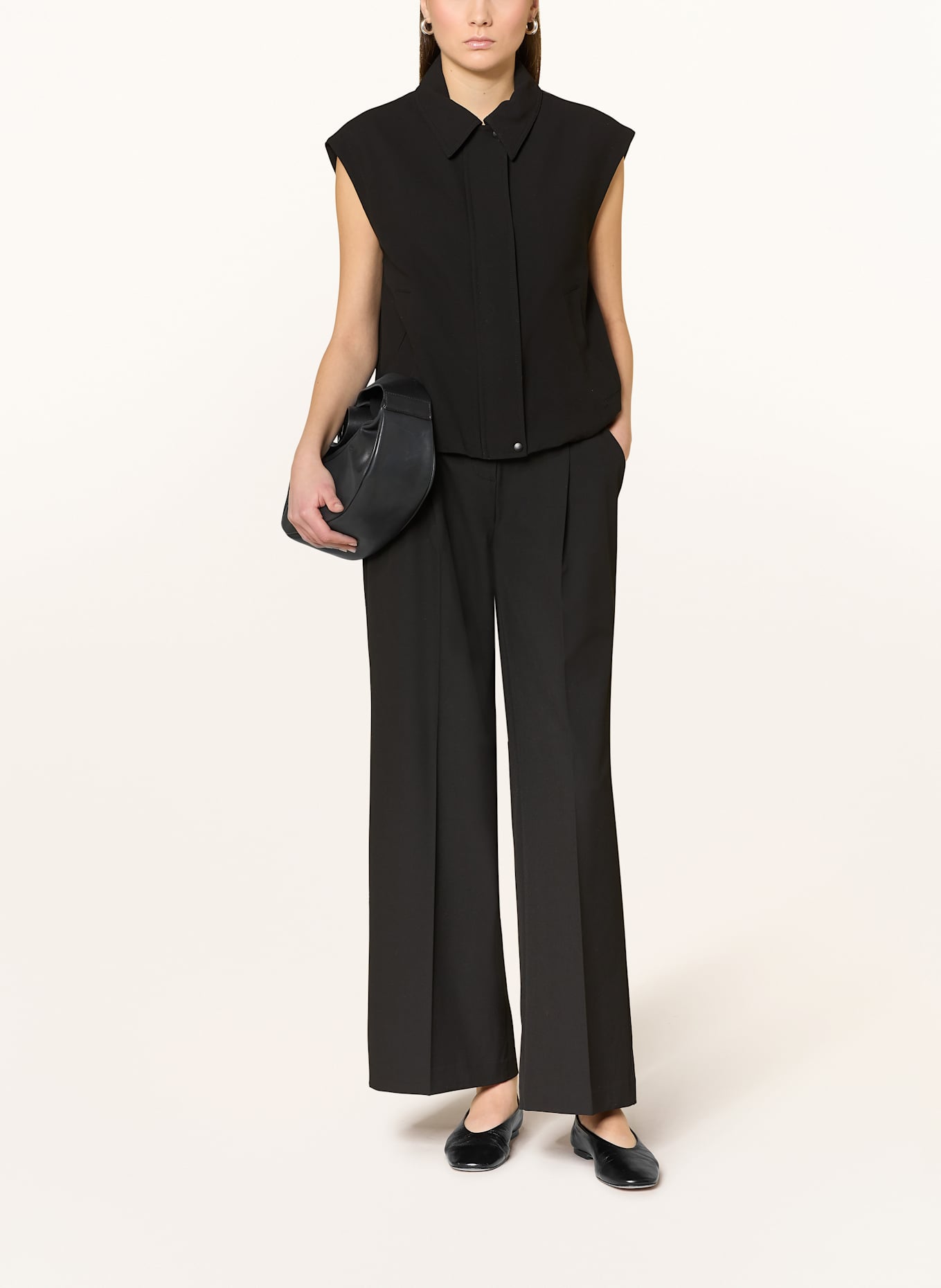 OPUS Marlenehose MARIENA: SCHWARZ