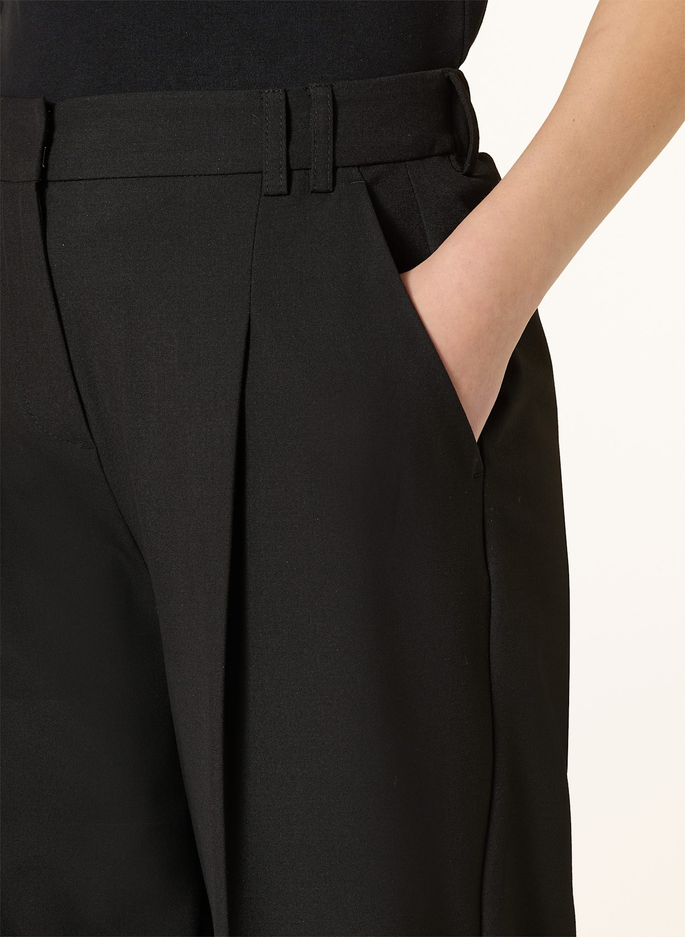 OPUS Marlenehose MARIENA: SCHWARZ