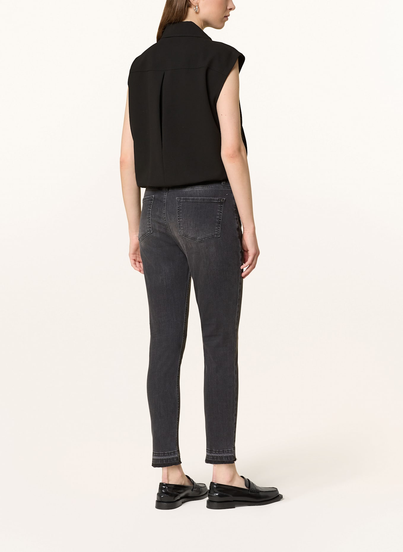 OPUS Skinny Jeans ELMA: 70184 Dolce & Gabbana ruffle-trim short dress