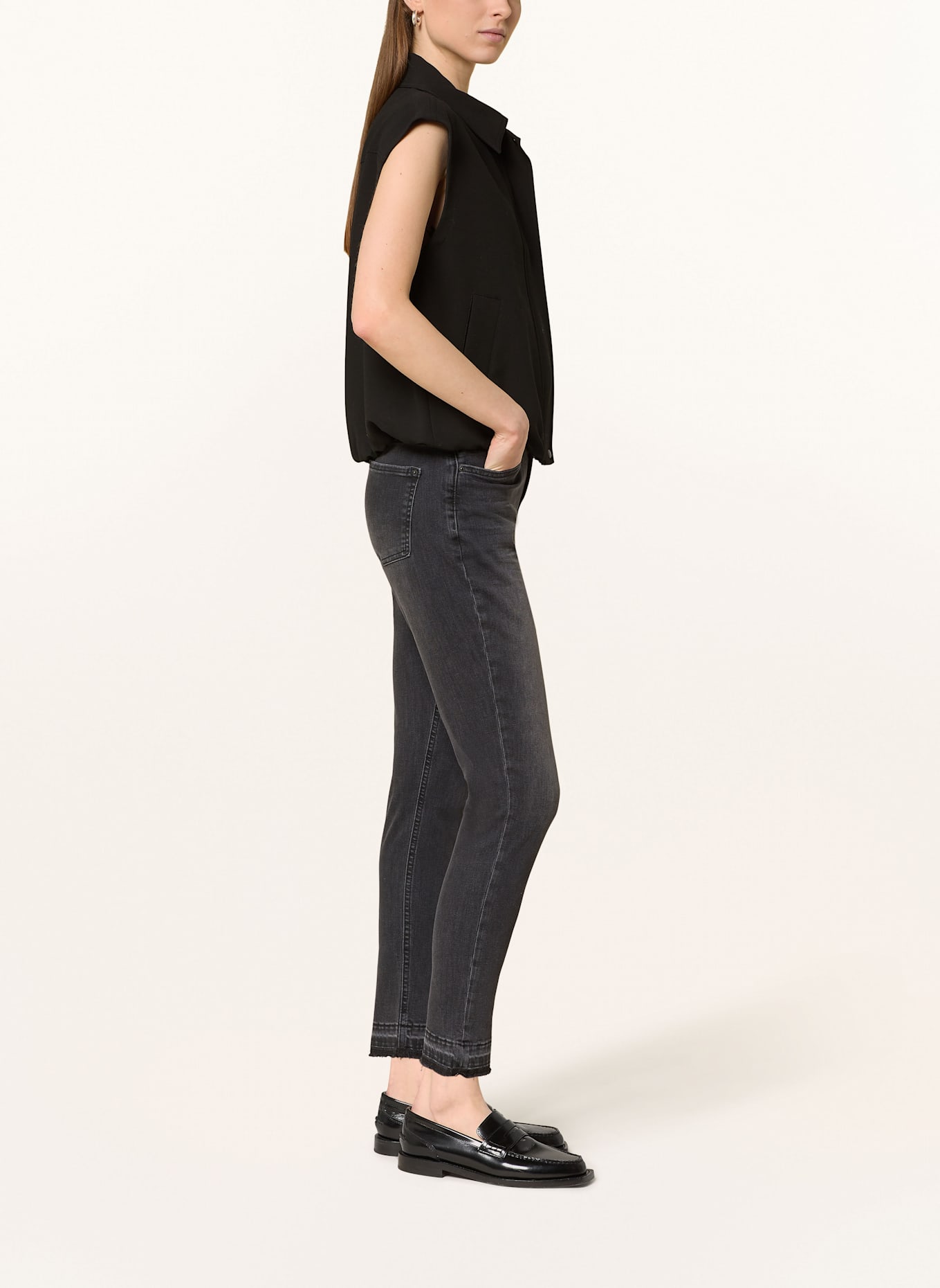OPUS Skinny Jeans ELMA: 70184 Dolce & Gabbana ruffle-trim short dress