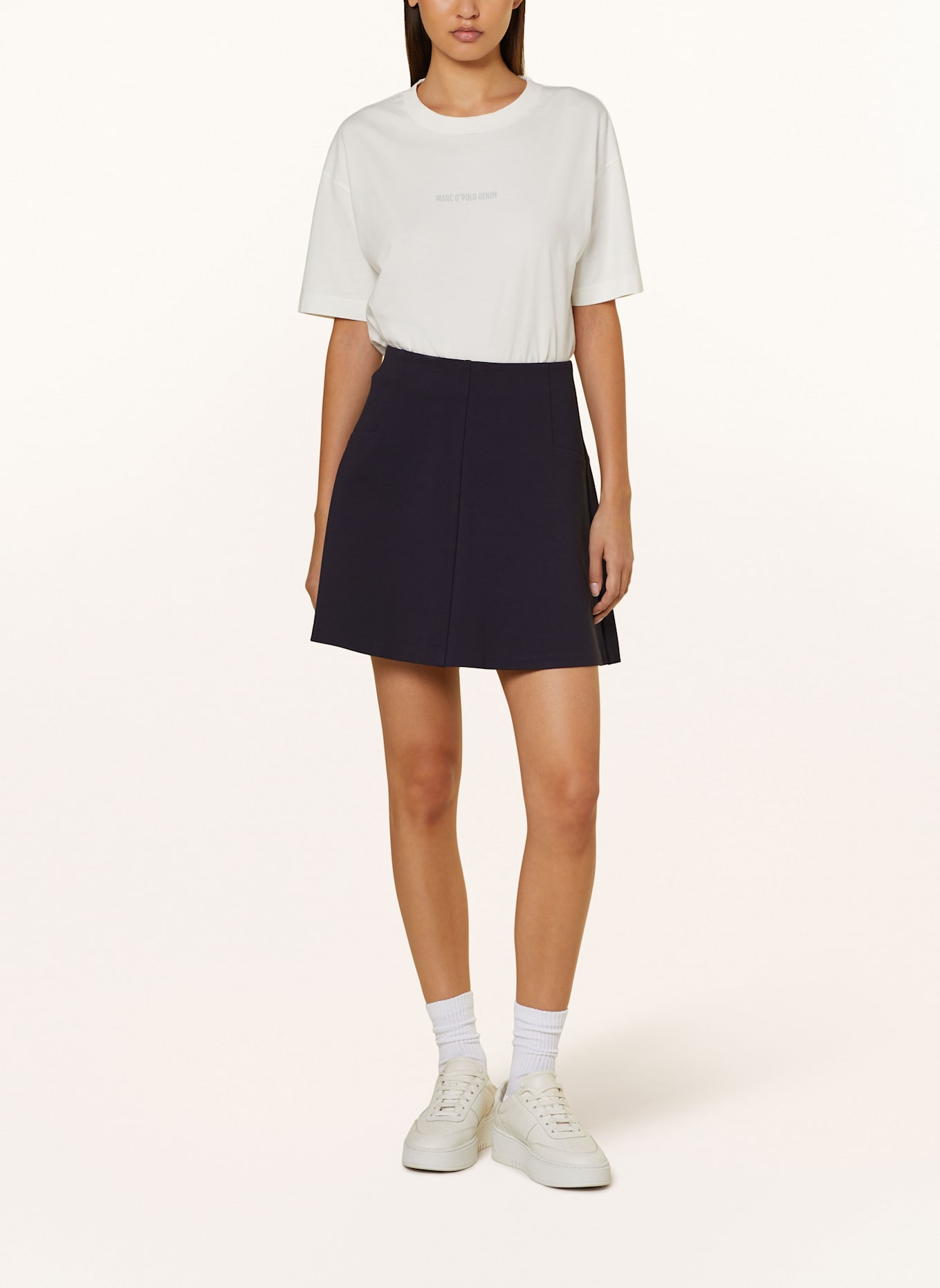 Marc O'Polo DENIM Jersey skirt: DARK BLUE