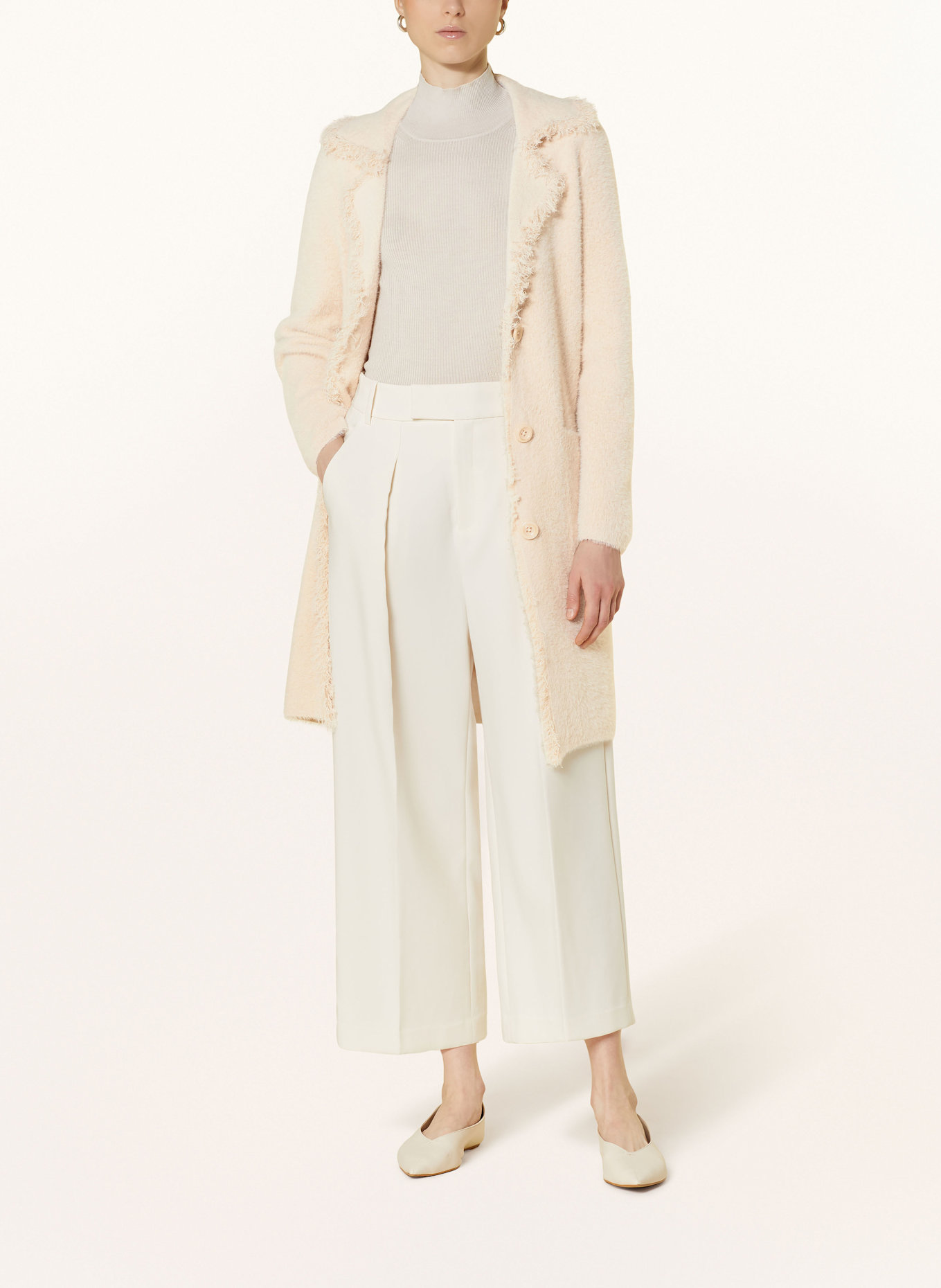 CARTOON Pletený kardigan: KRÉMOVÁ