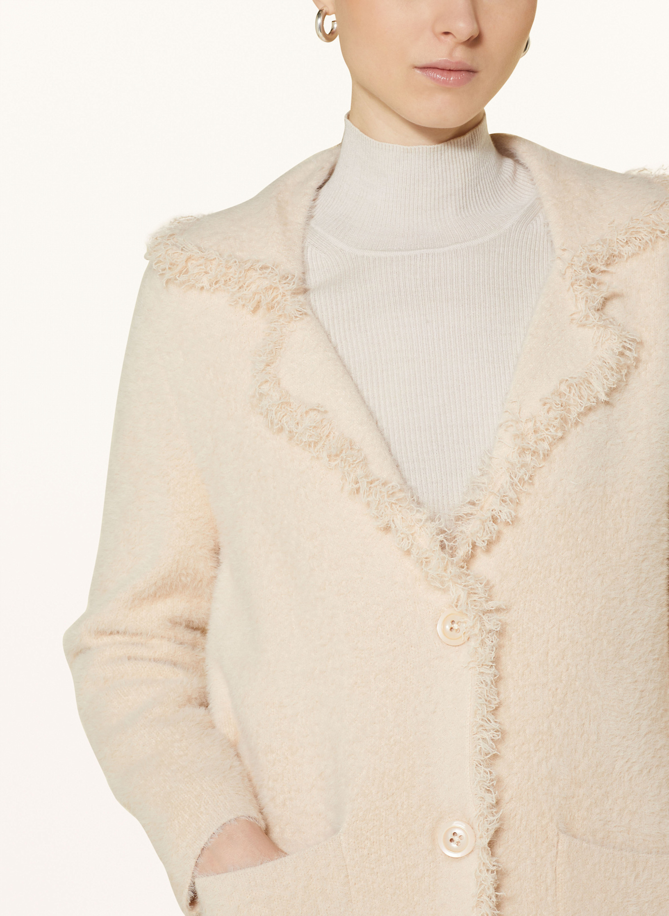 CARTOON Pletený kardigan: KRÉMOVÁ