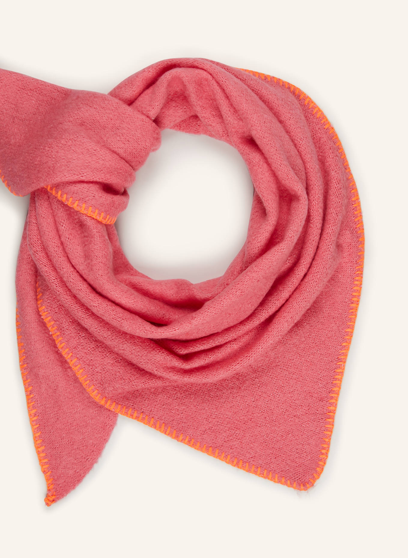 CARTOON Triangular scarf: PINK