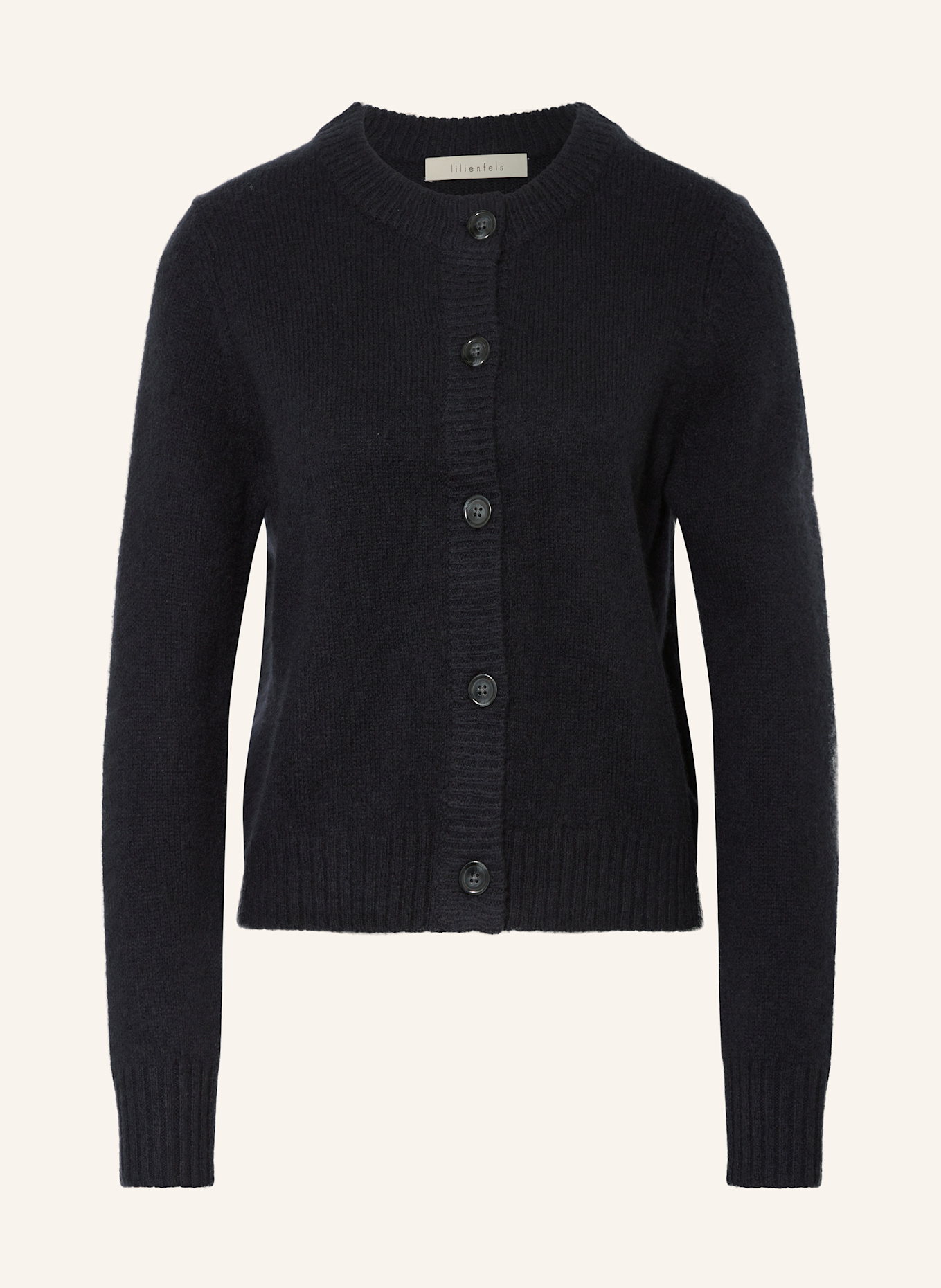 lilienfels Cardigan: BLACK