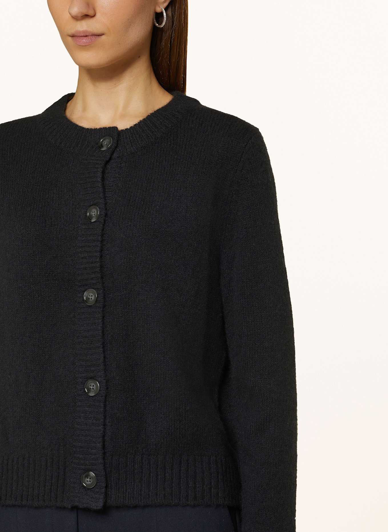 lilienfels Cardigan: BLACK