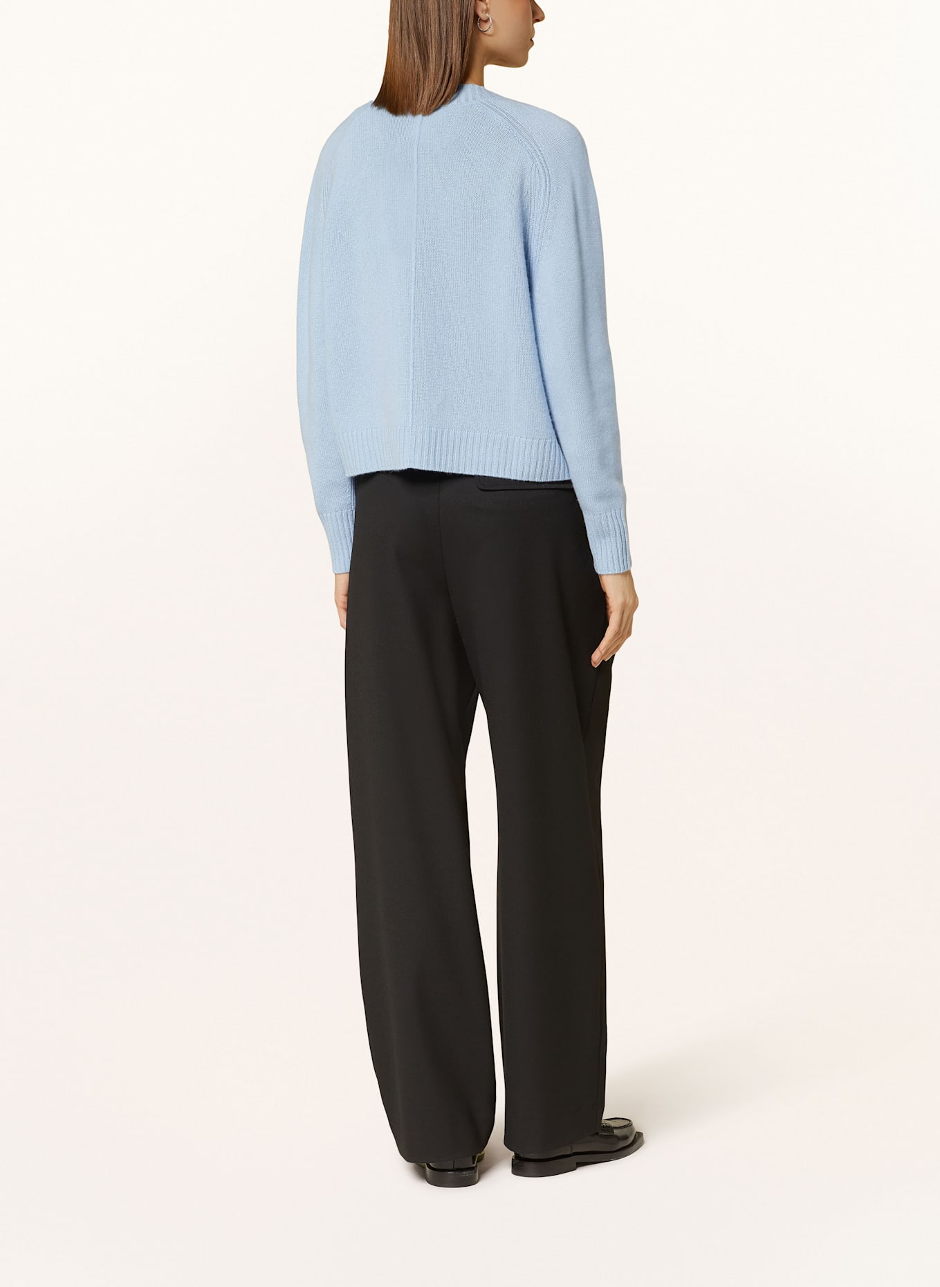 lilienfels Cashmere cardigan: LIGHT BLUE