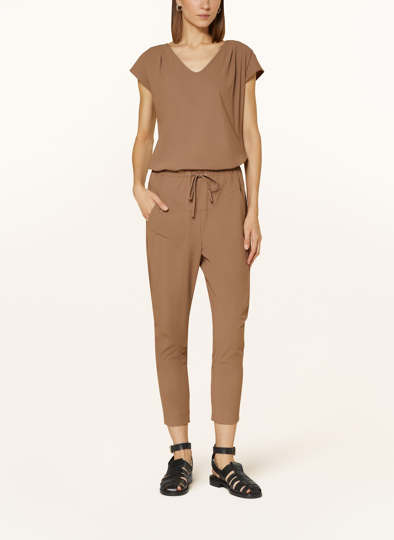 RAFFAELLO ROSSI Jumpsuit GIRA: HELLBRAUN