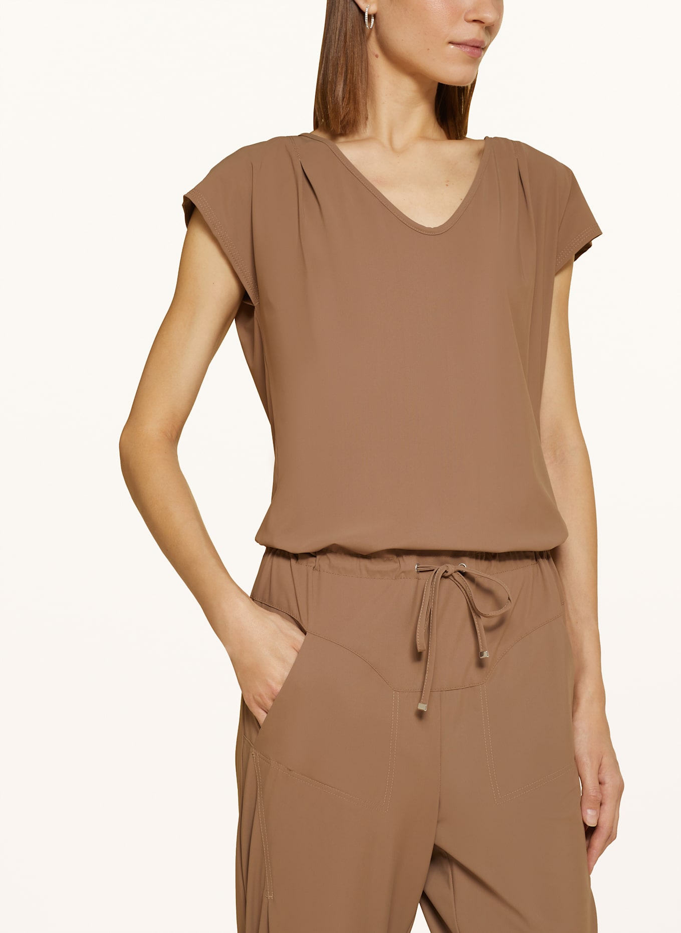 RAFFAELLO ROSSI Jumpsuit GIRA: HELLBRAUN