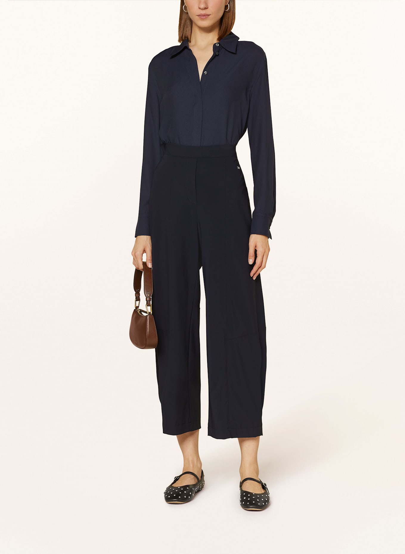 RAFFAELLO ROSSI Pantalon 7/8 HALE: BLEU FONCÉ