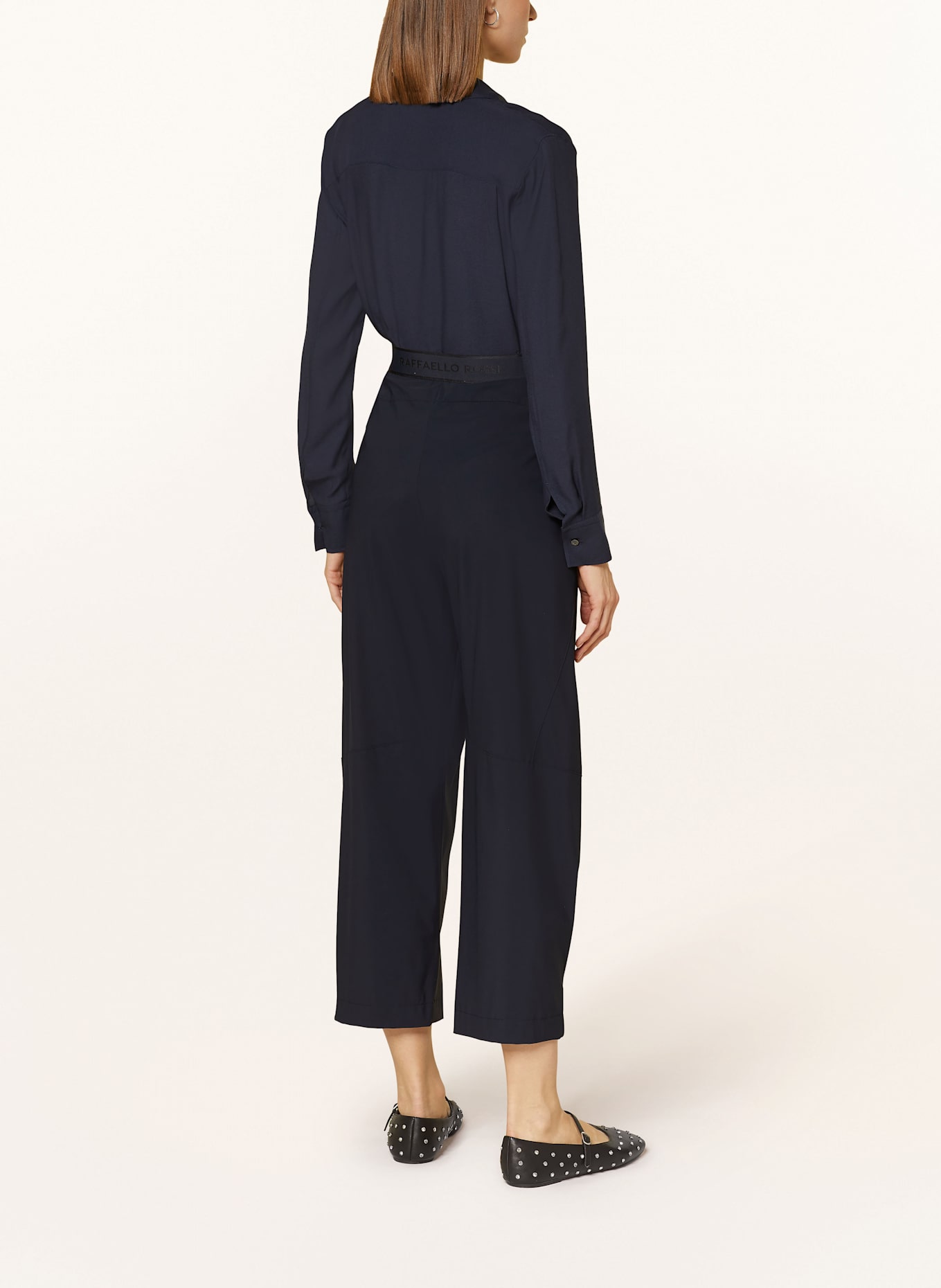 RAFFAELLO ROSSI Pantalon 7/8 HALE: BLEU FONCÉ