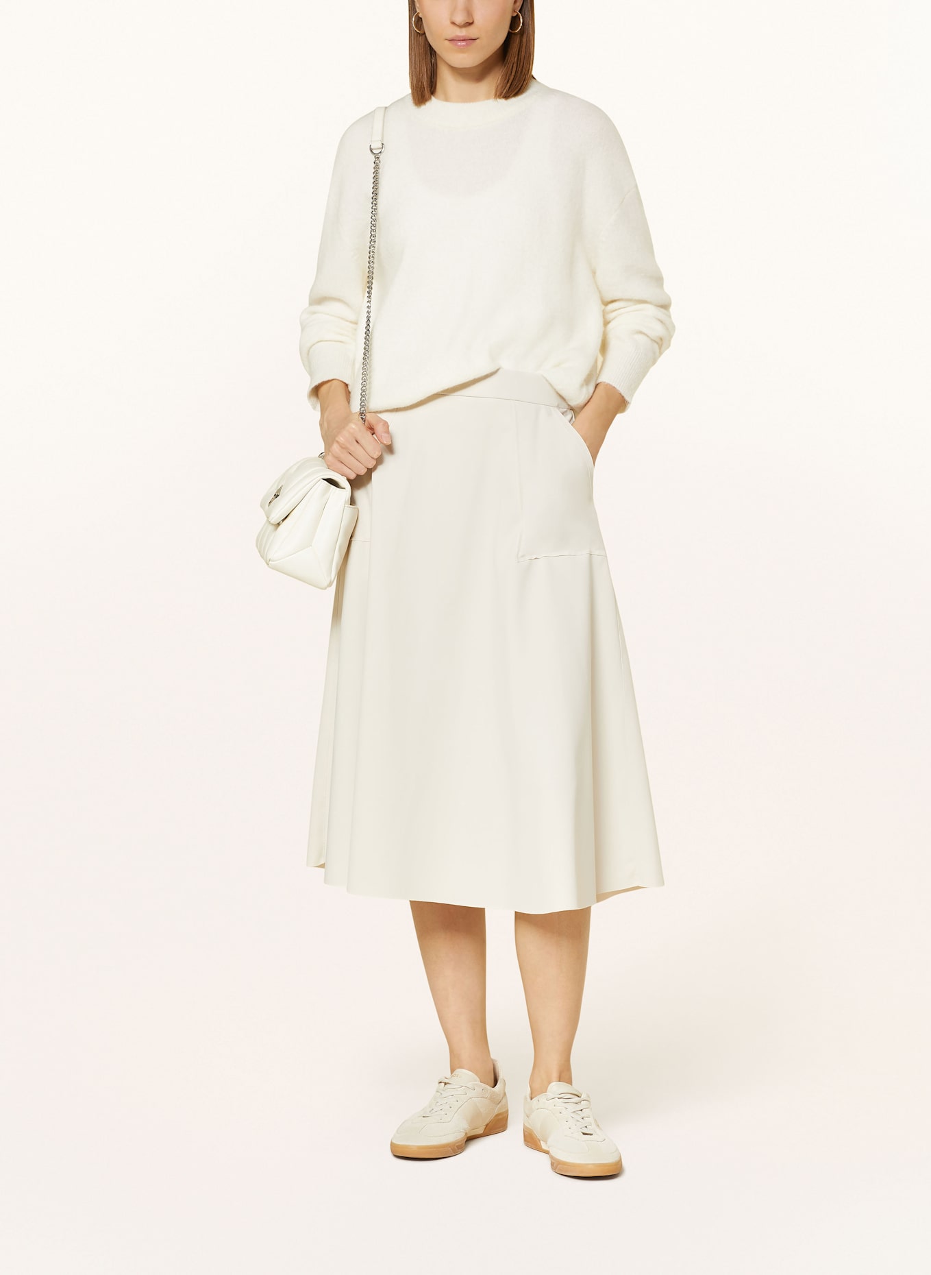 RAFFAELLO ROSSI FENJA skirt: CREAM