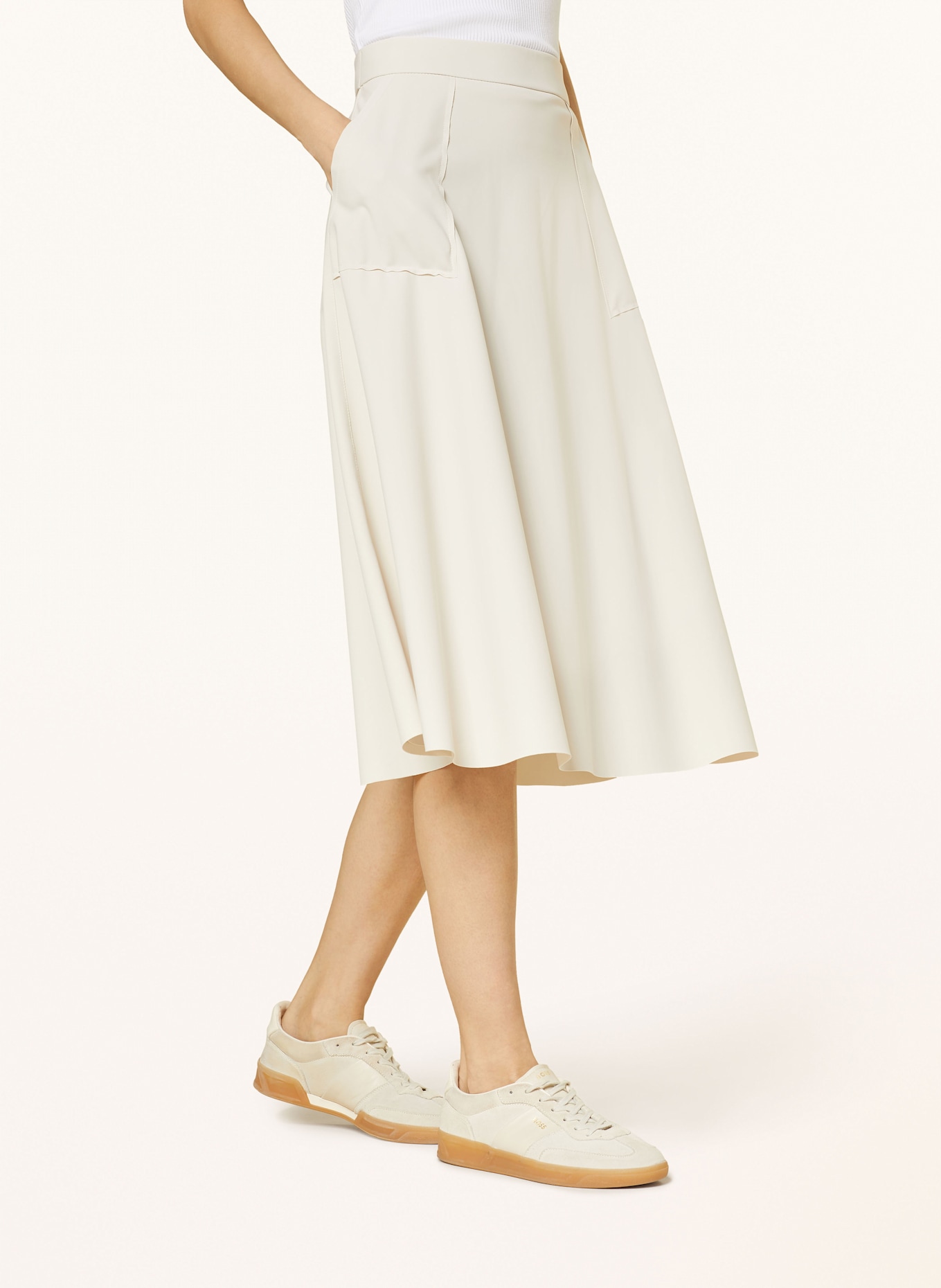 RAFFAELLO ROSSI FENJA skirt: CREAM