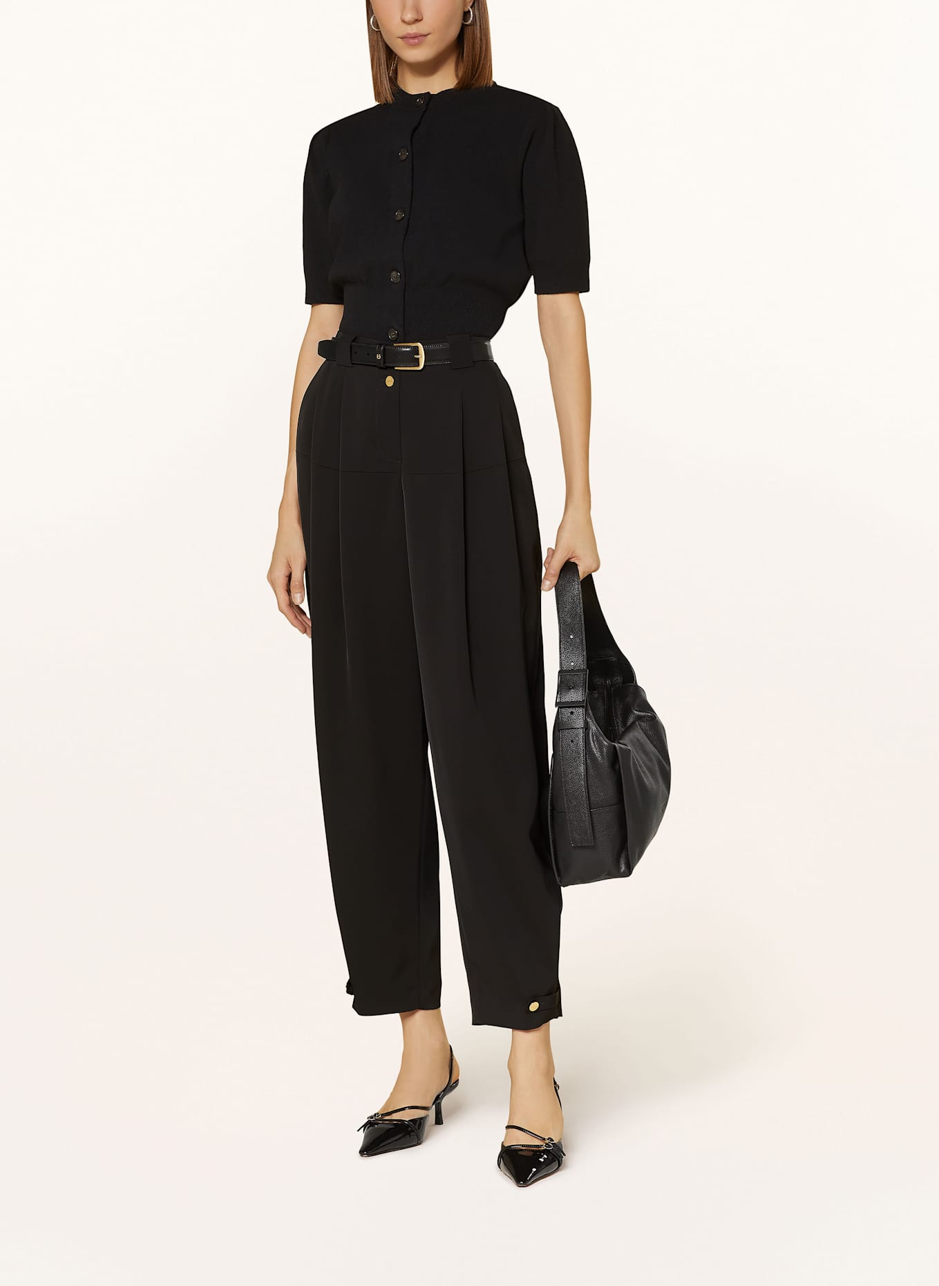 RAFFAELLO ROSSI Hose TAVIA: SCHWARZ