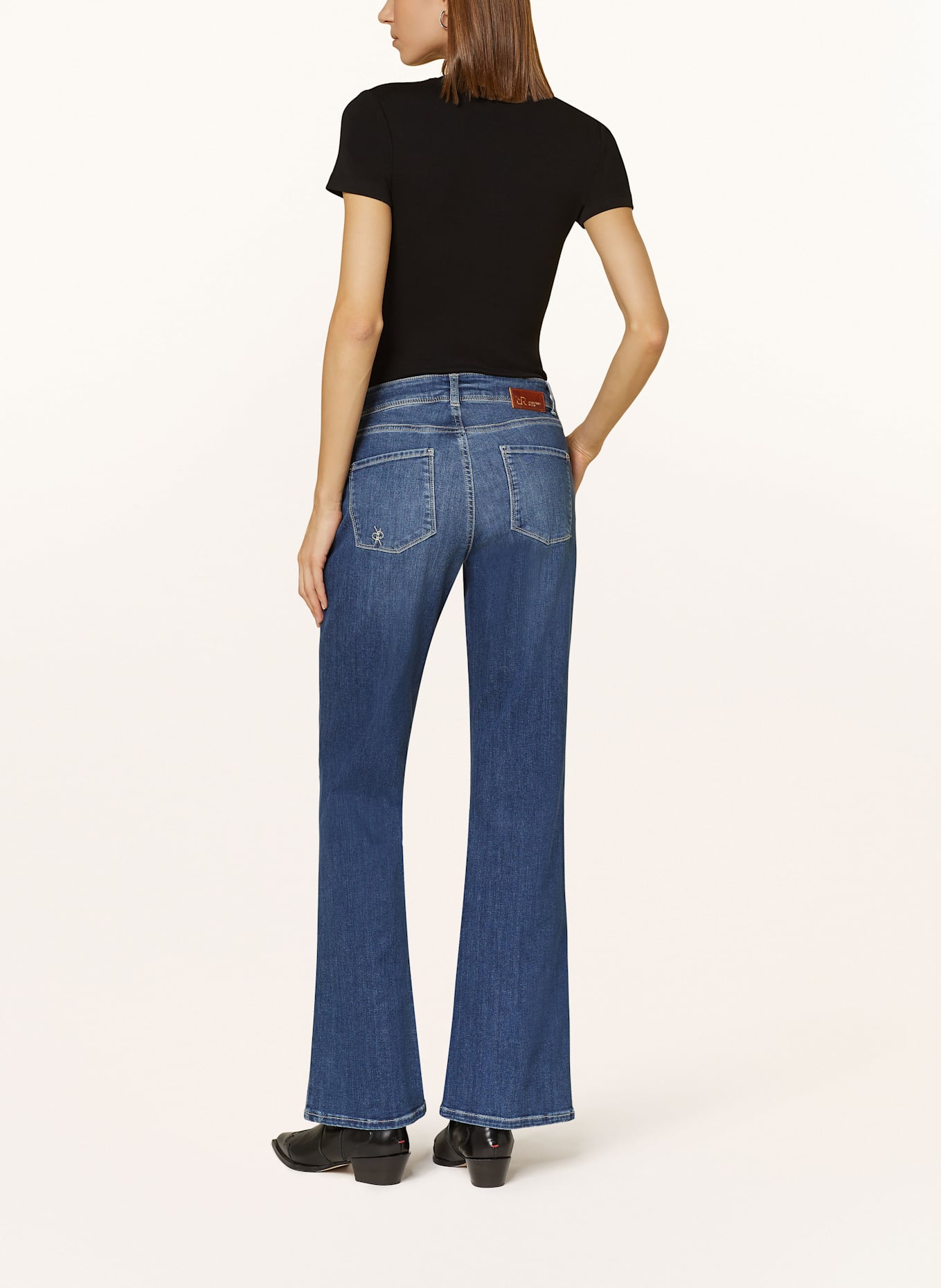 RAFFAELLO ROSSI Flared Jeans VIC: 845 Pazific