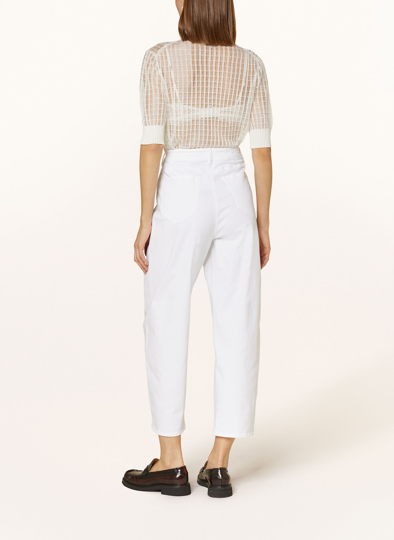 RAFFAELLO ROSSI 7/8 jeans Stade HANNI: 110 WEISS