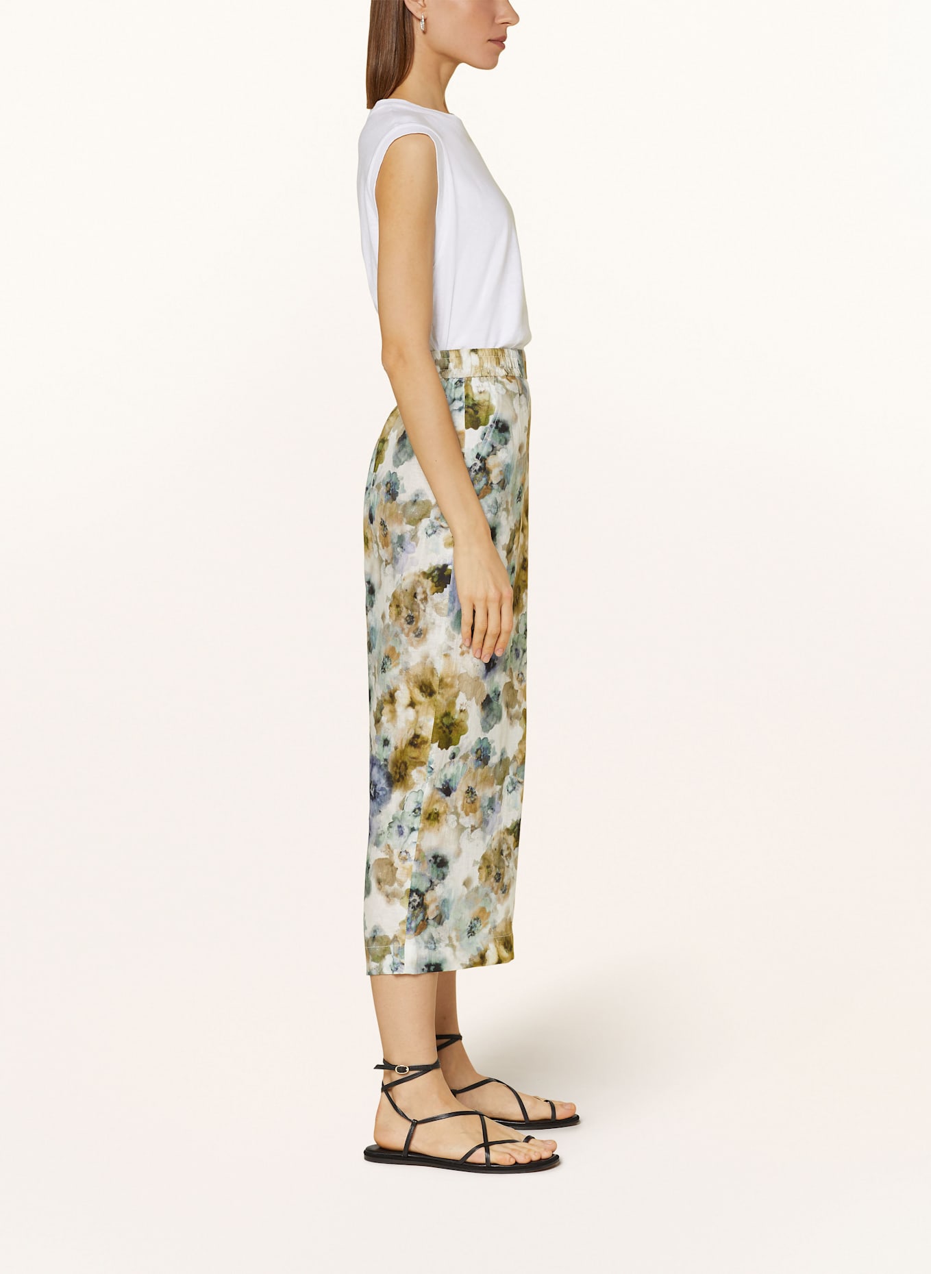 RAFFAELLO ROSSI Leinen-Culotte JOLIE: WEISS / BLAU / GRÜN