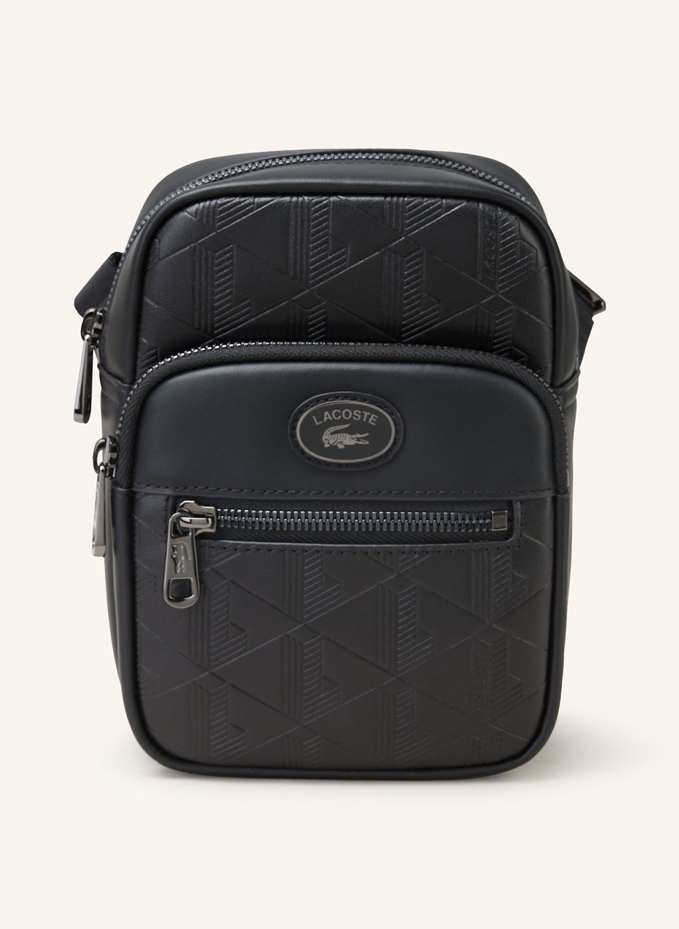 LACOSTE Umhängetasche: SCHWARZ