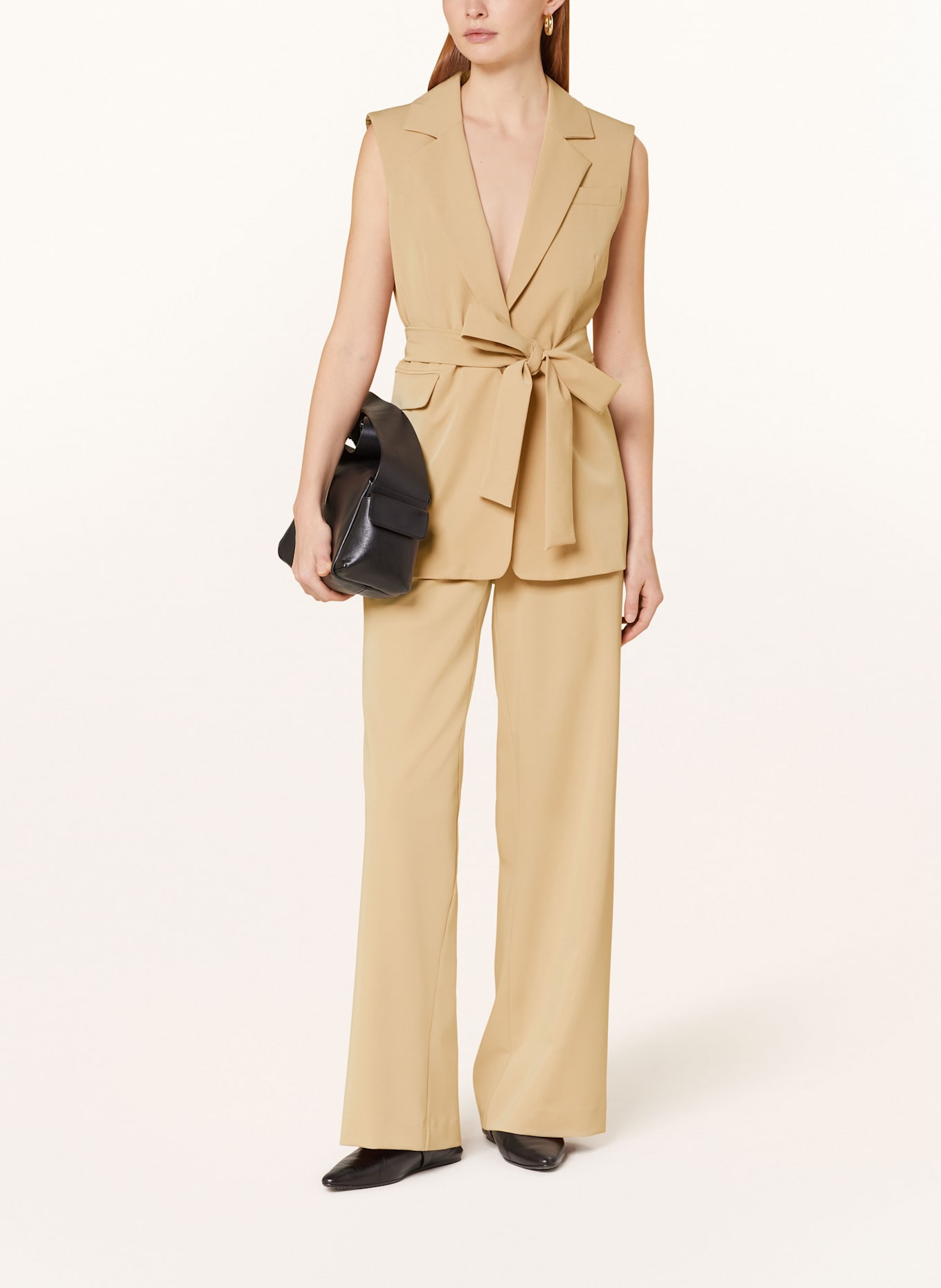 darling harbour Kamizelka typu blezer: BEIGE  BEIGE