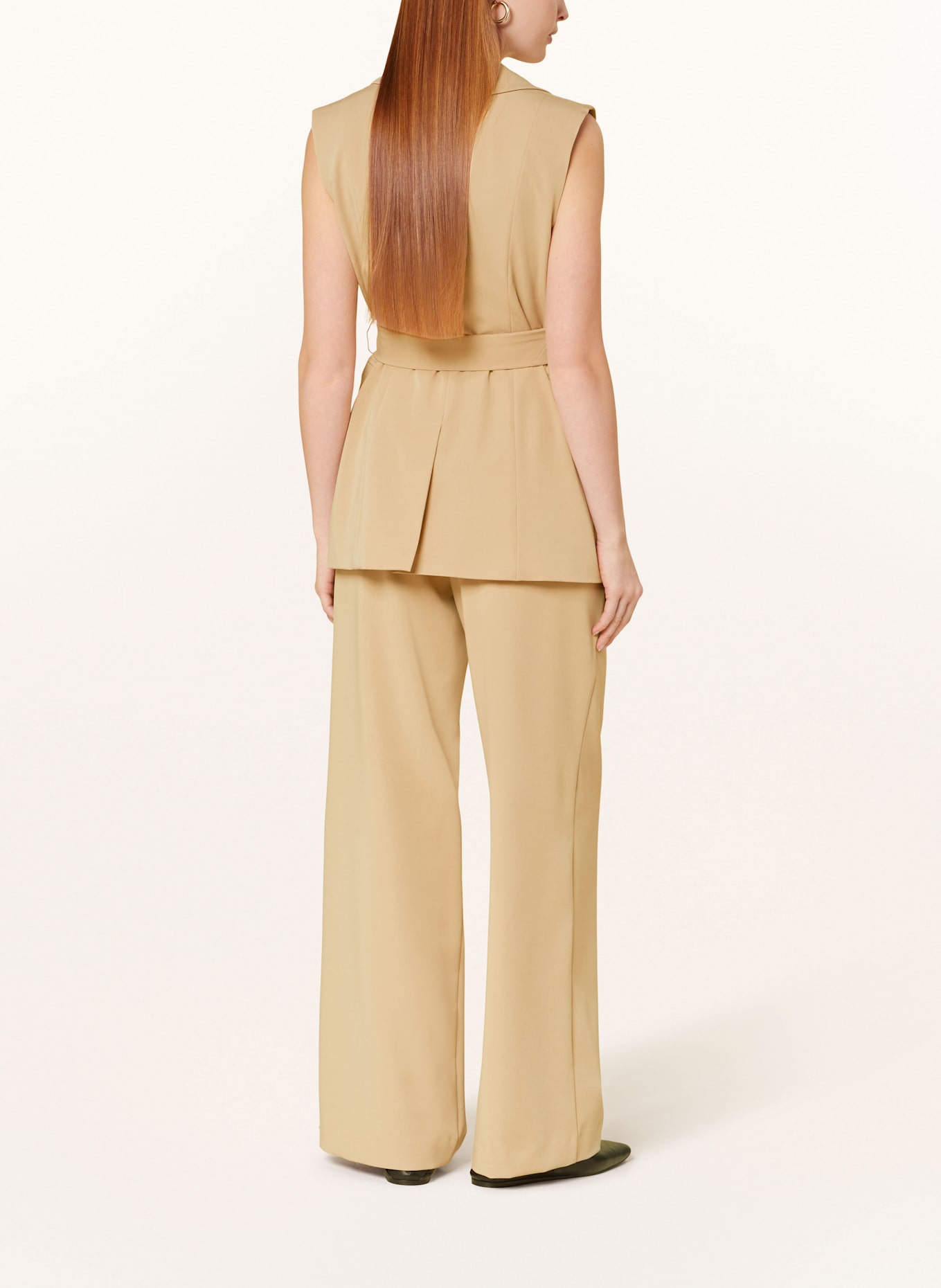 darling harbour Kamizelka typu blezer: BEIGE  BEIGE
