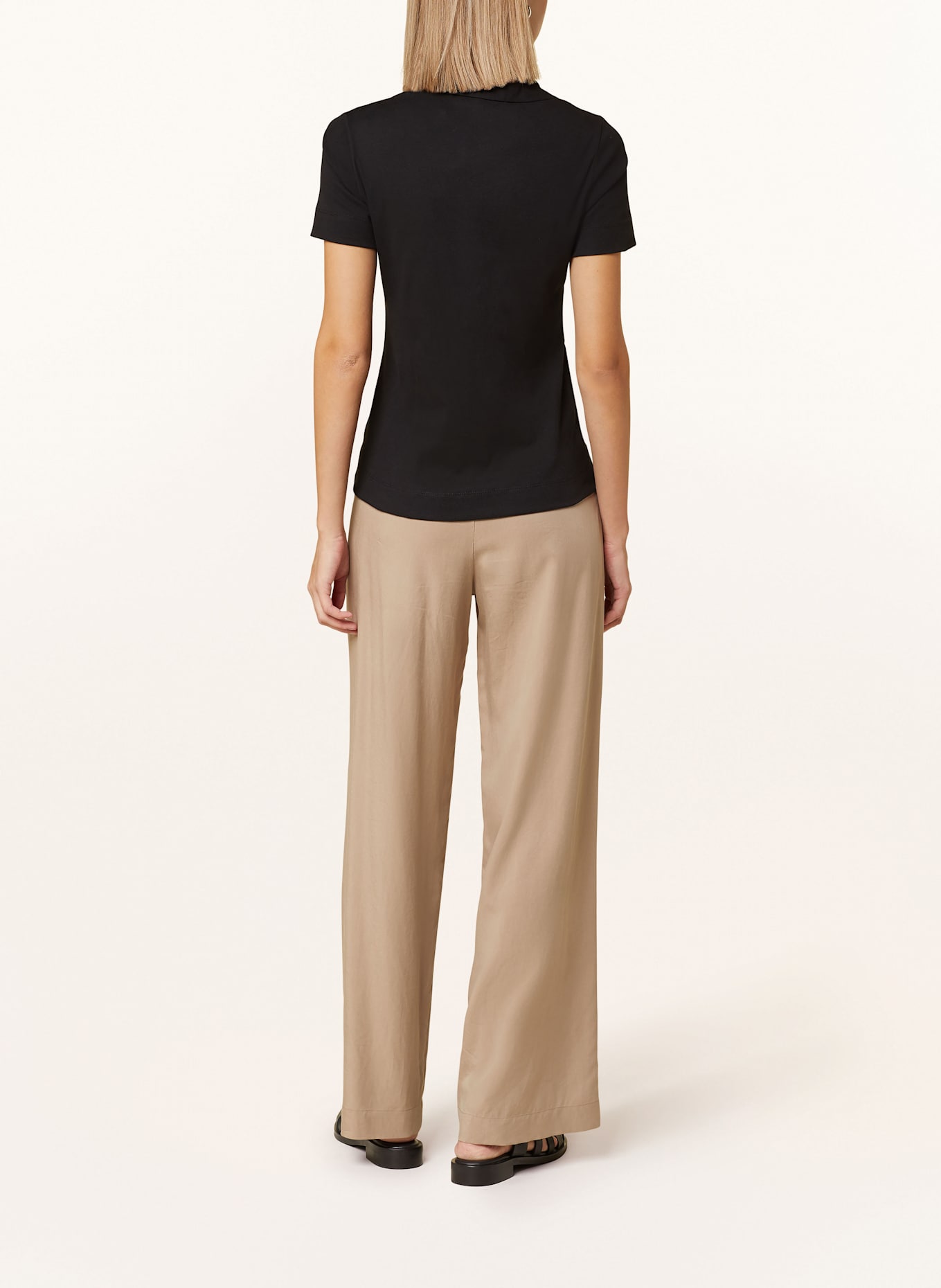 darling harbour Jersey-Poloshirt: SCHWARZ