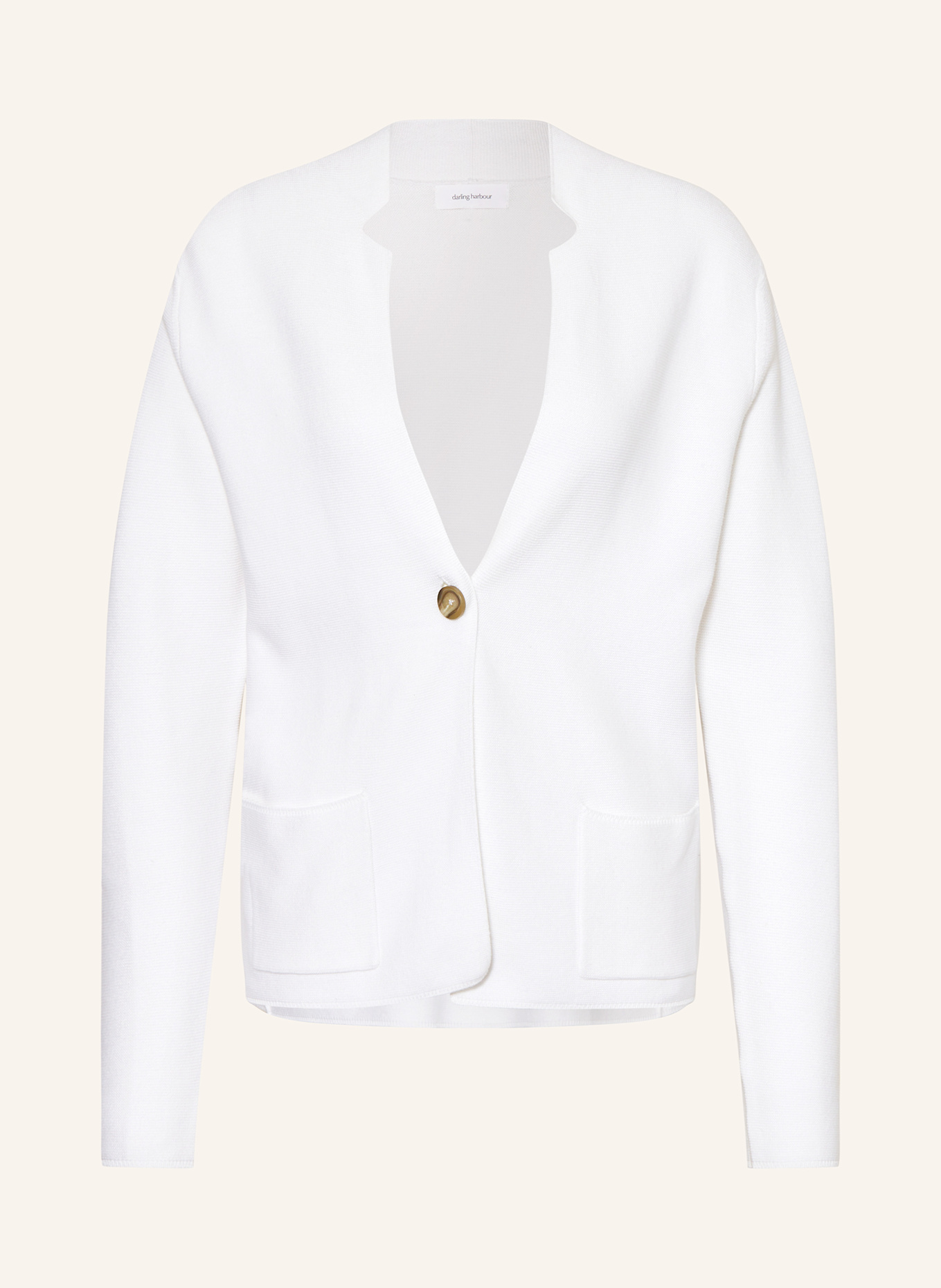 darling harbour Strickjacke: WEISS
