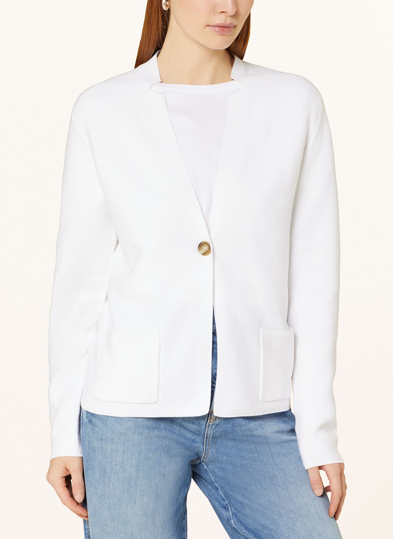 darling harbour Strickjacke: WEISS