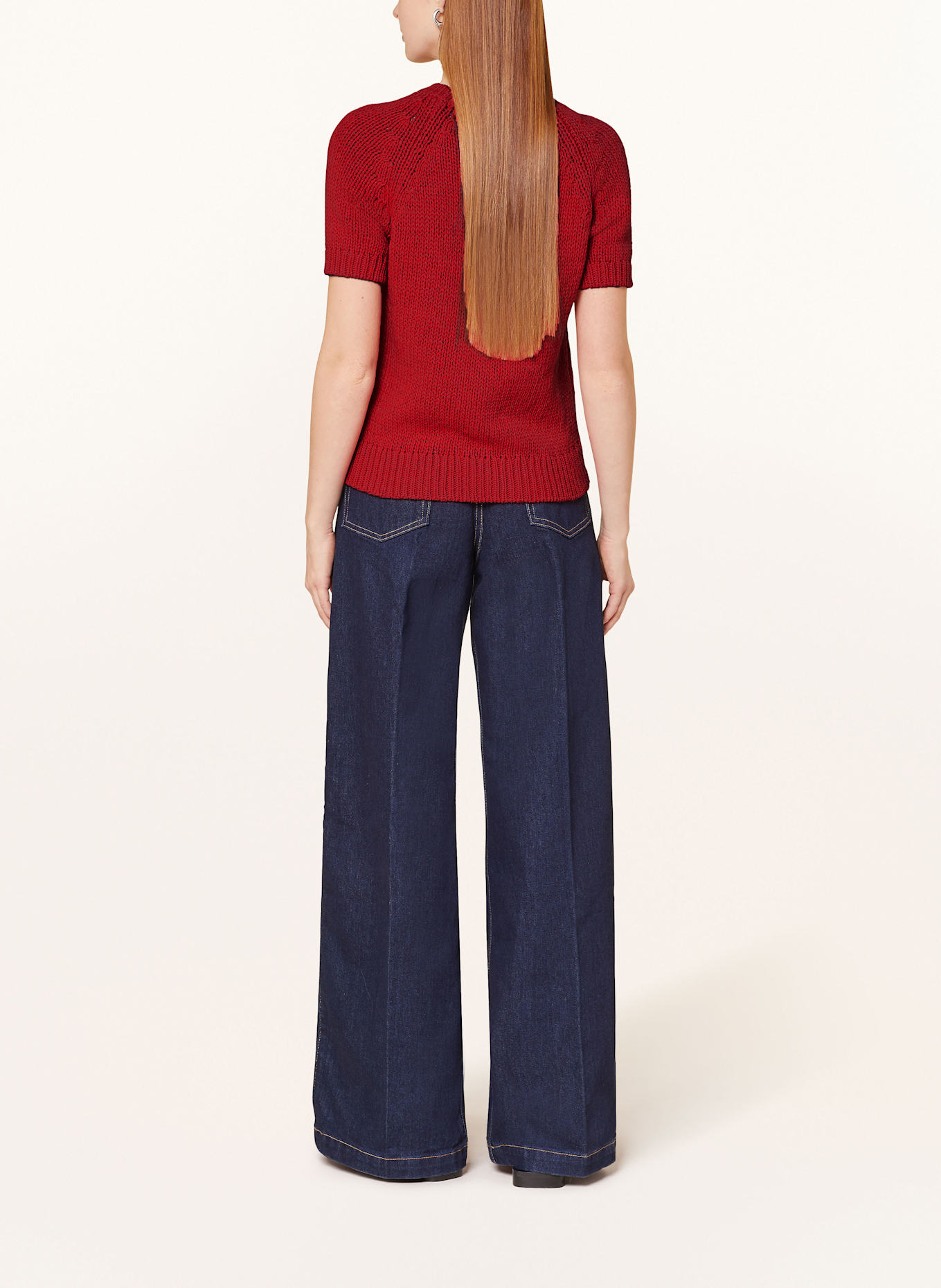 darling harbour Strickshirt: ROT