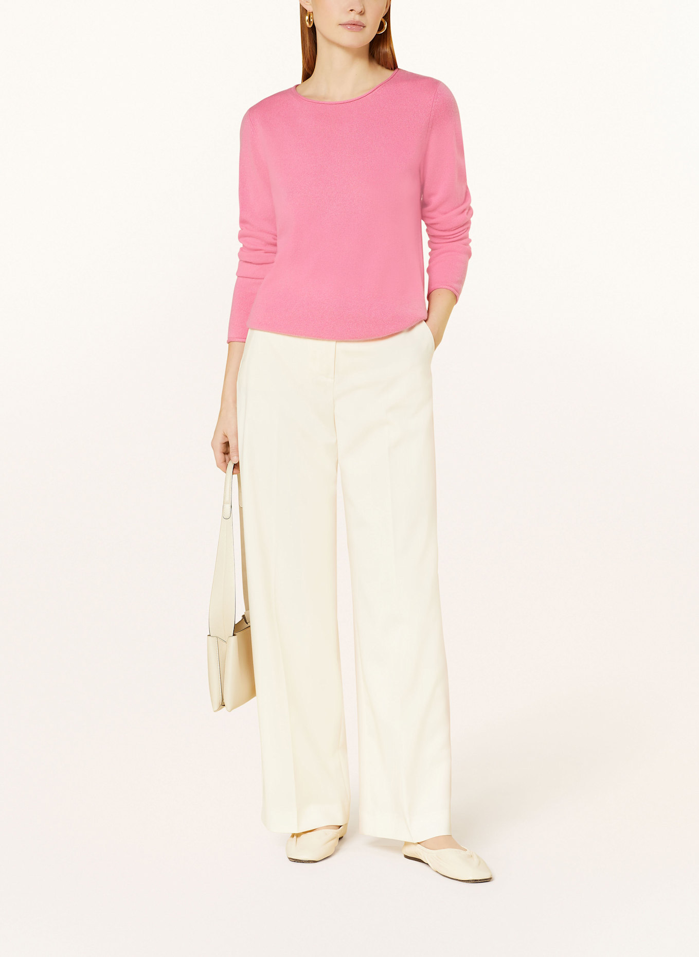 darling harbour Cashmere-Pullover: PINK
