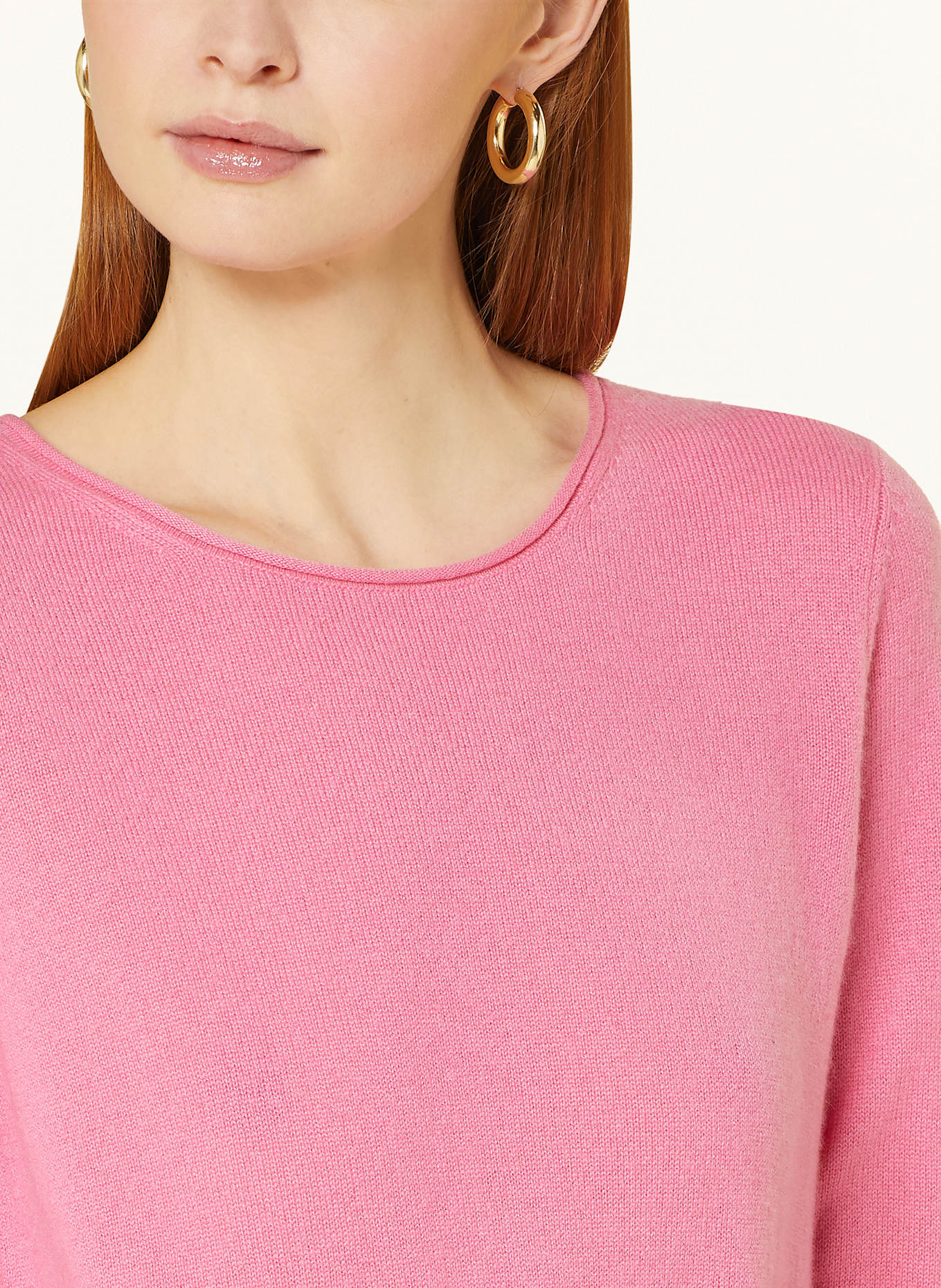 darling harbour Cashmere-Pullover: PINK