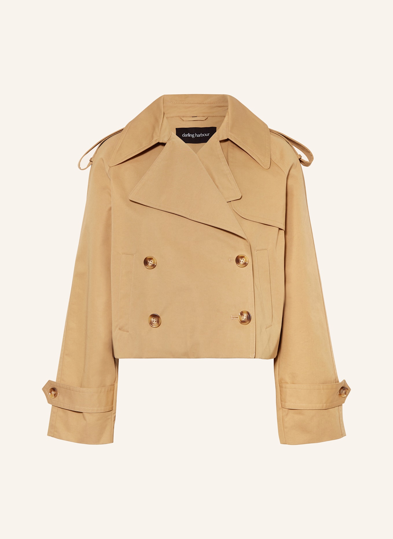 darling harbour Trench-Jacke: CAMEL