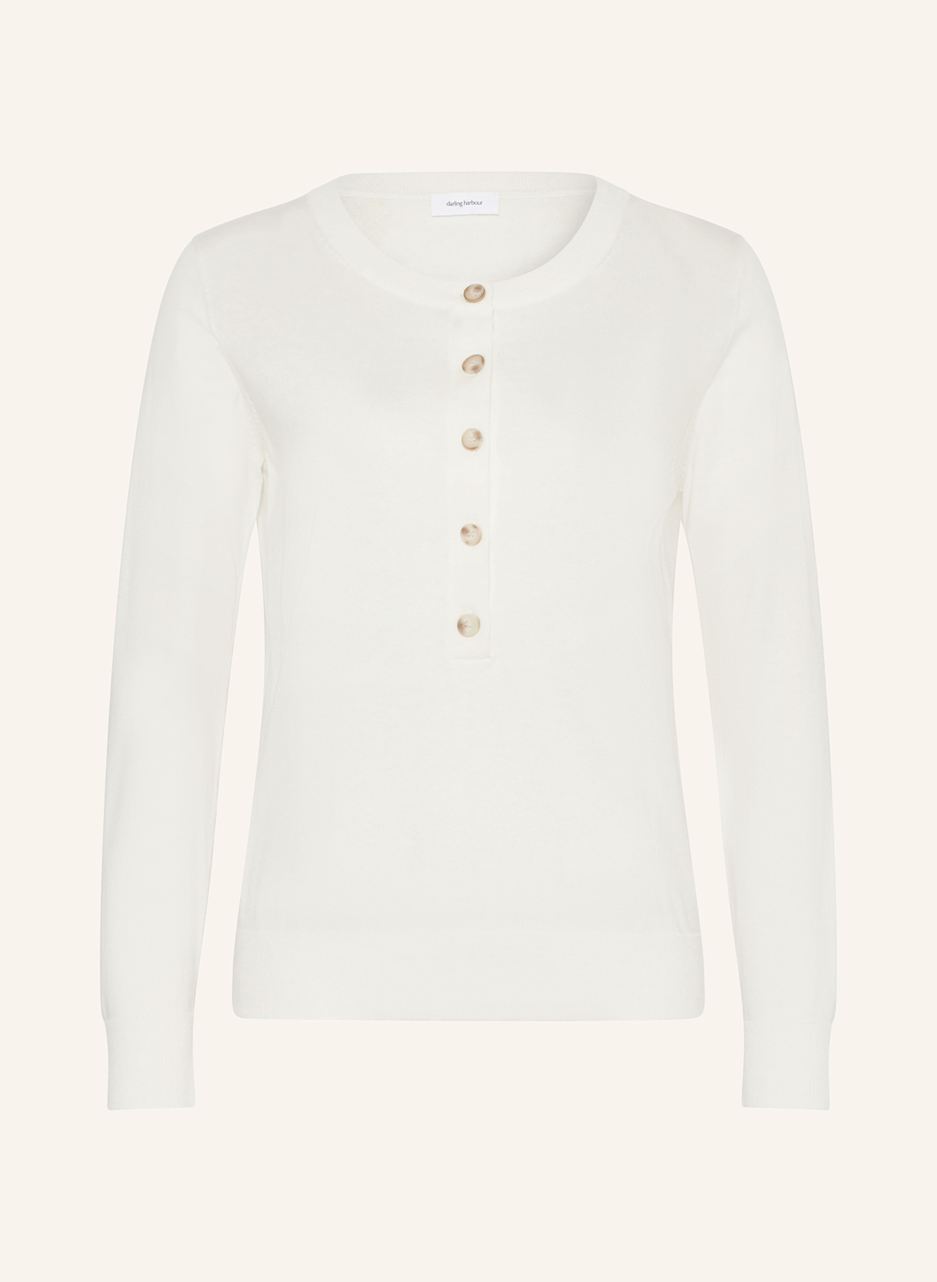 darling harbour Pullover: ECRU