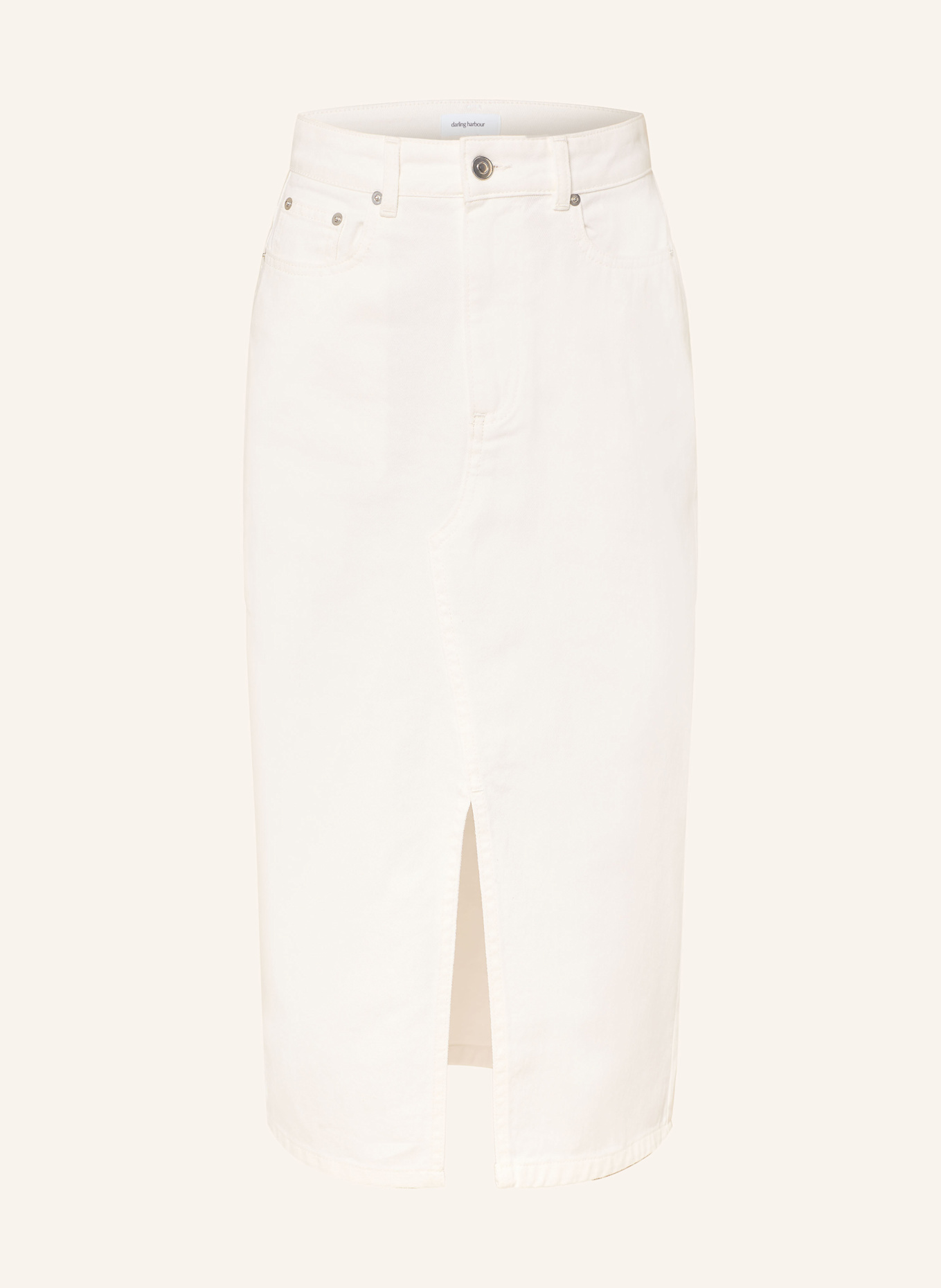 darling harbour Jeansrock, Farbe: WEISS (Bild 1)