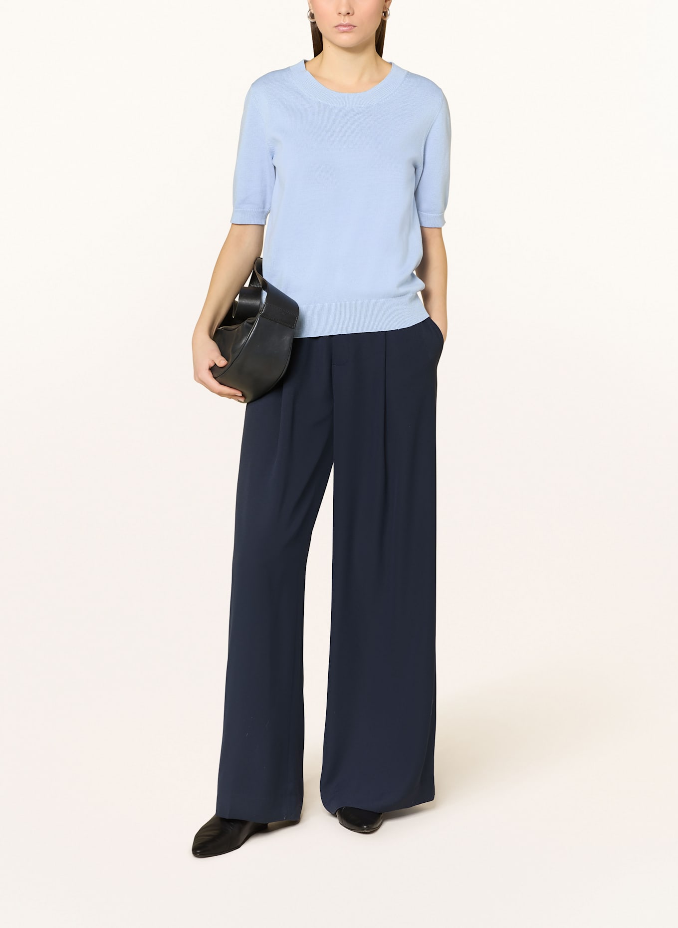 darling harbour Strickshirt: BLAU