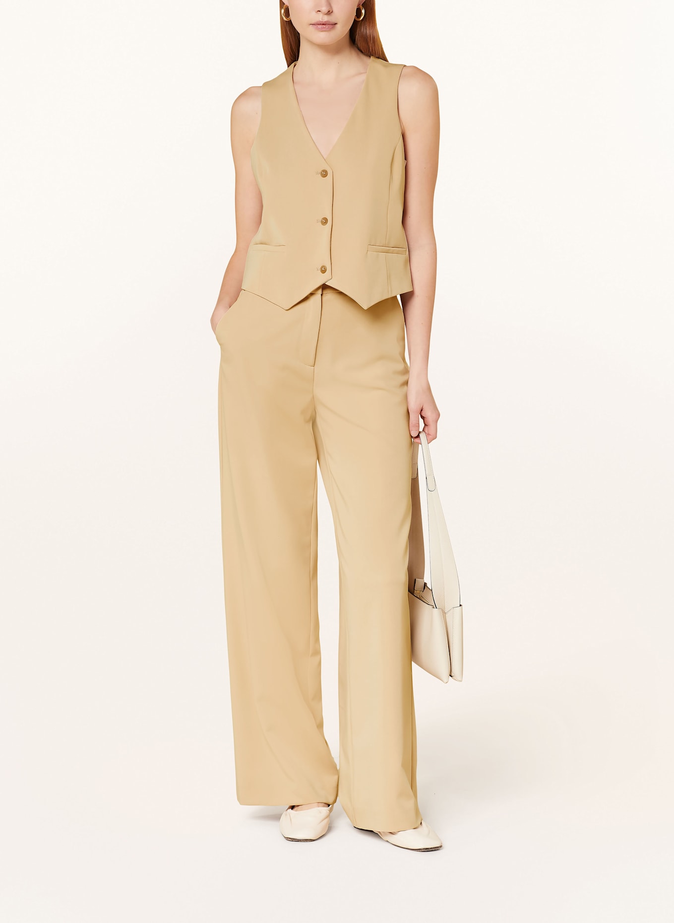 darling harbour Marlenehose: BEIGE  BEIGE