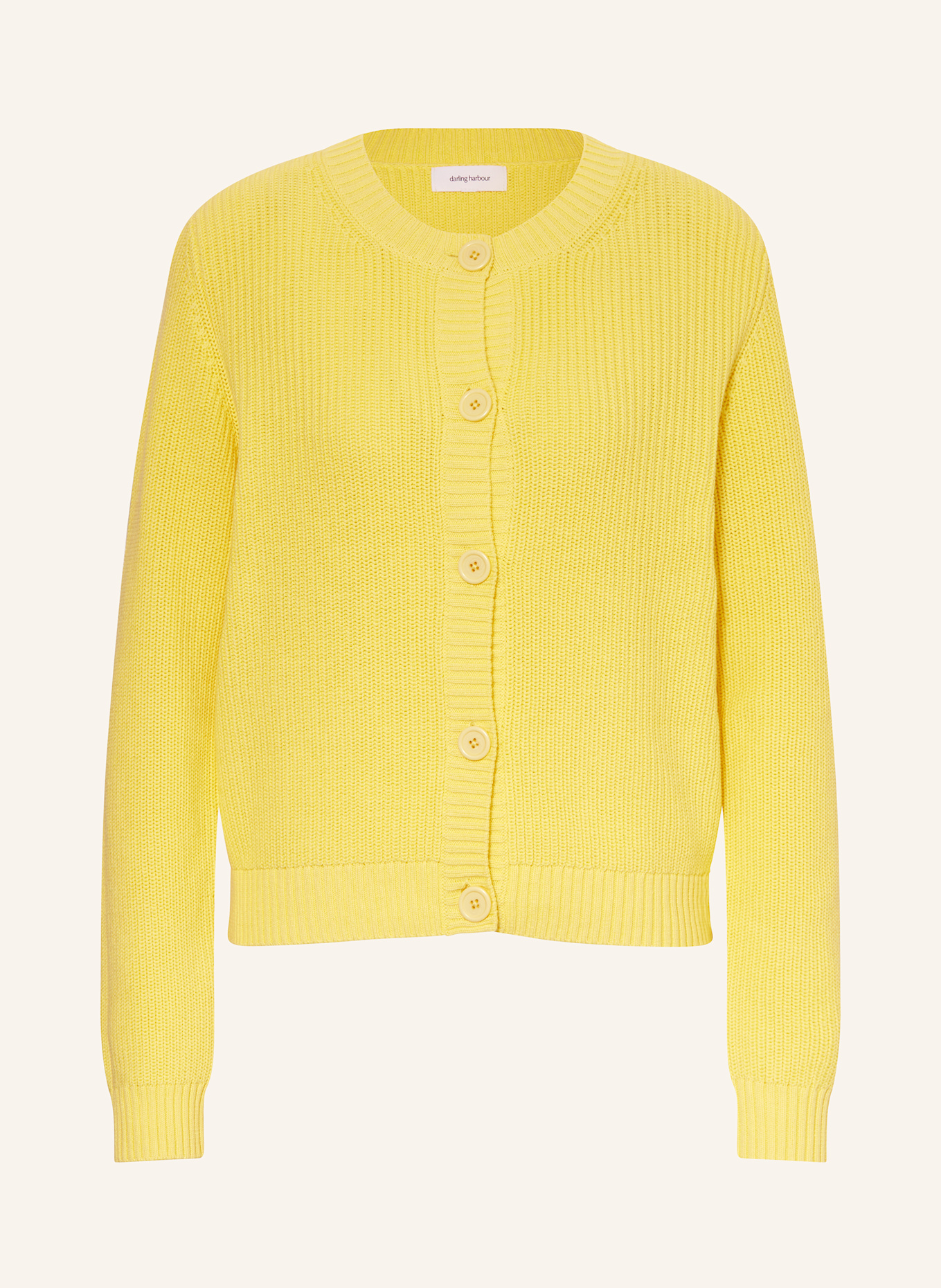 darling harbour Strickjacke: GELB