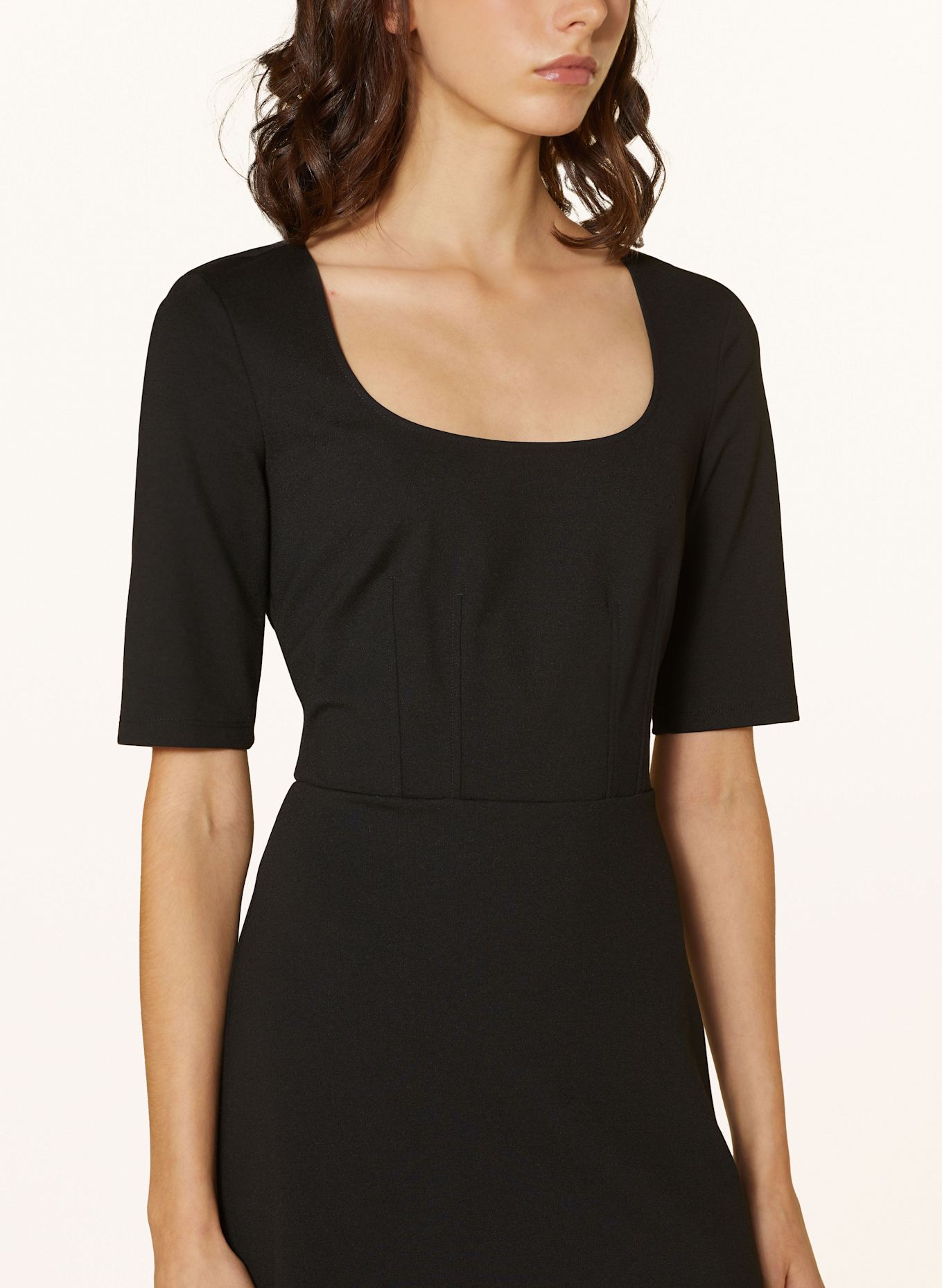 PATRIZIA PEPE Sukienka z dżerseju: CZARNY