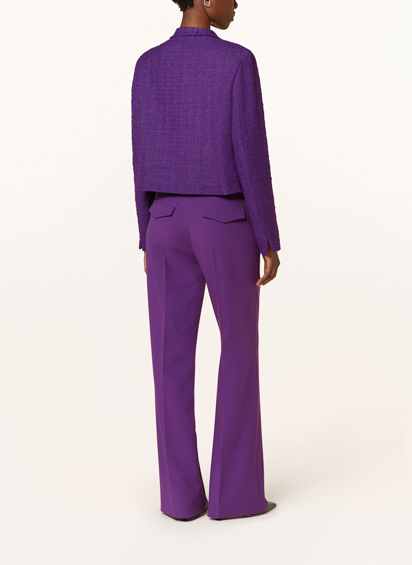 windsor. Tweed-Blazer DS490: LILA