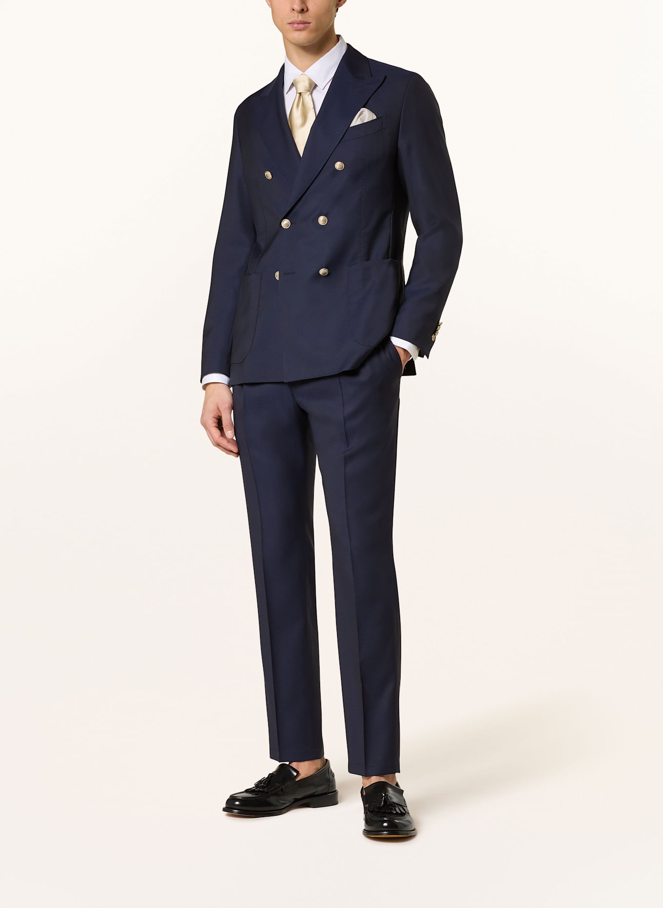 windsor. Suit trousers SILVI shaped fit: 415 Navy                       415