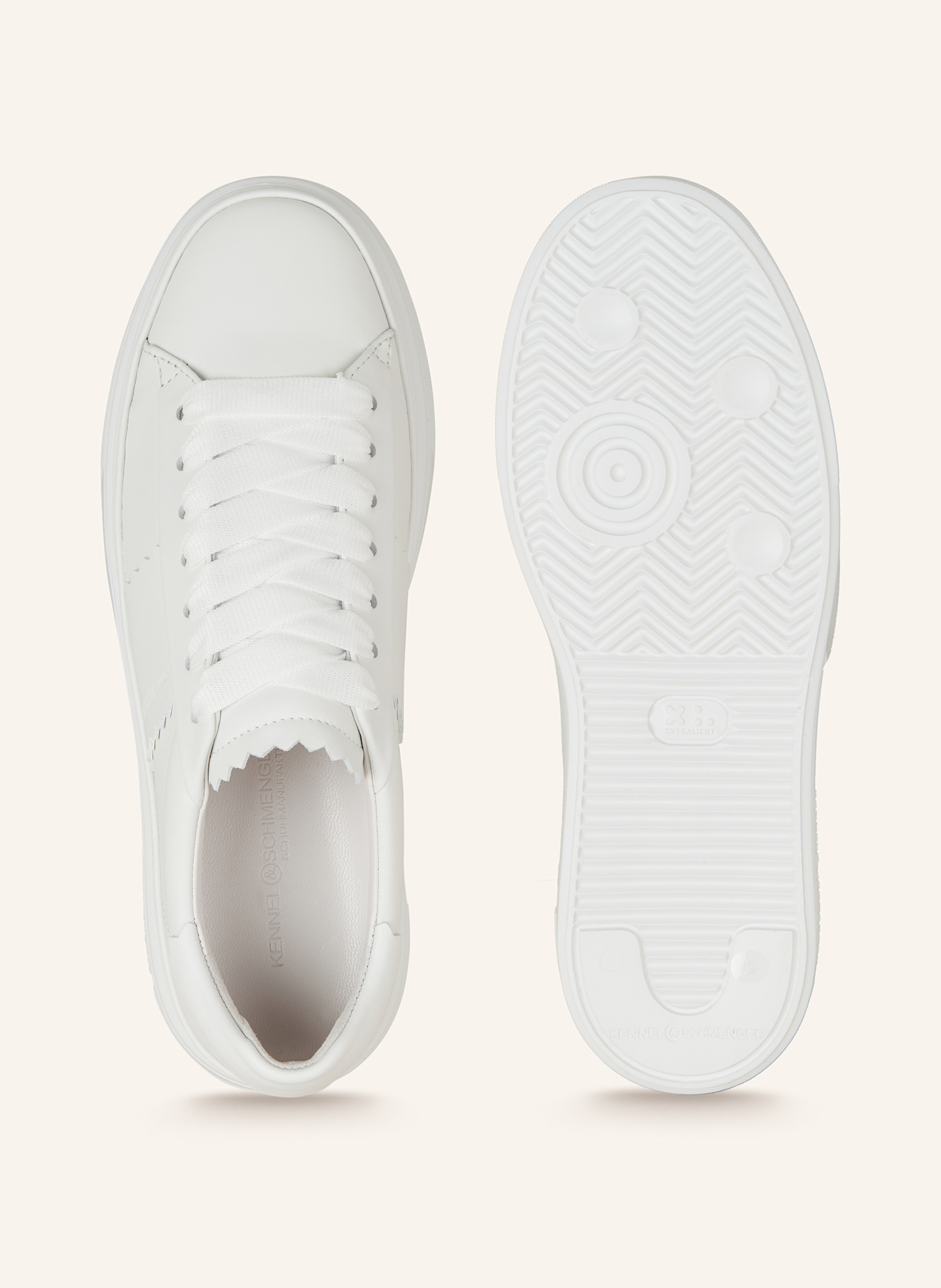 KENNEL & SCHMENGER Sneaker DIVE: WEISS